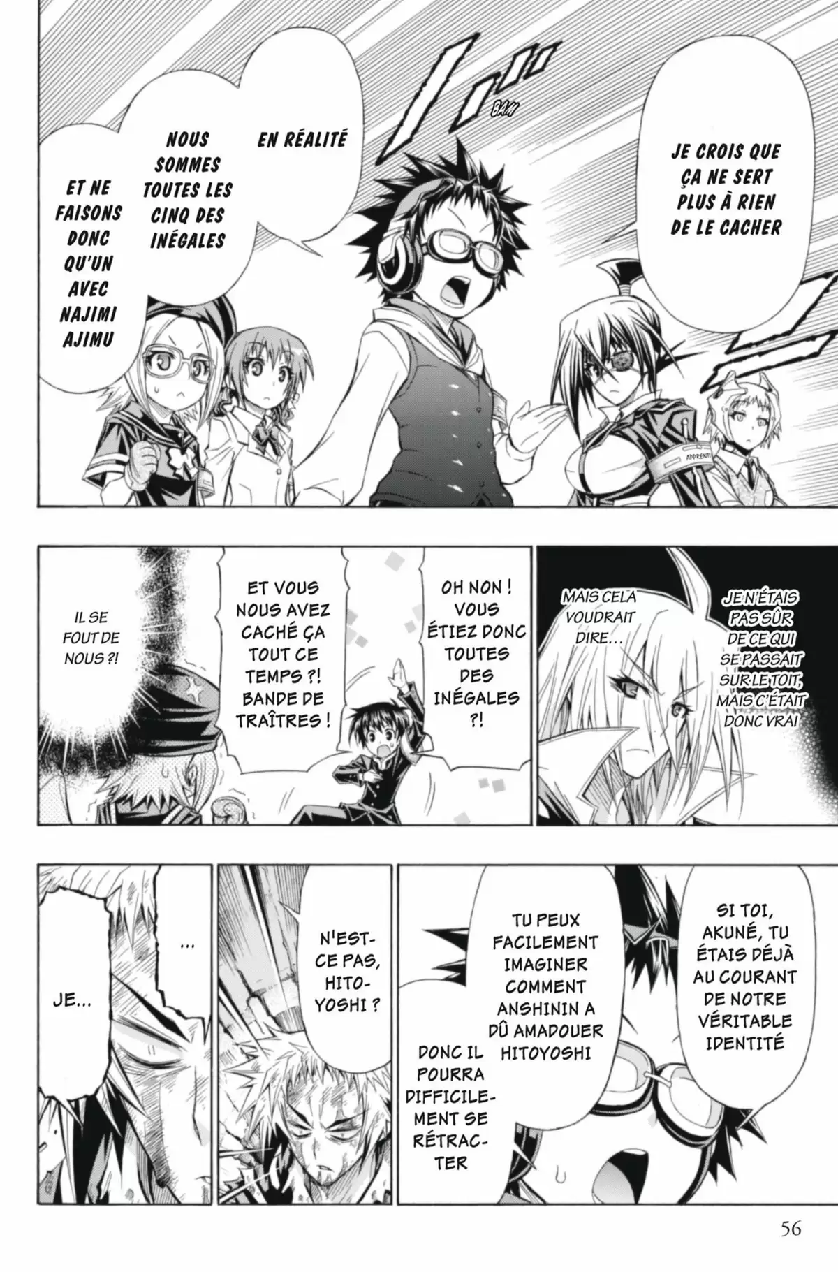 Médaka Box Volume 14 page 55