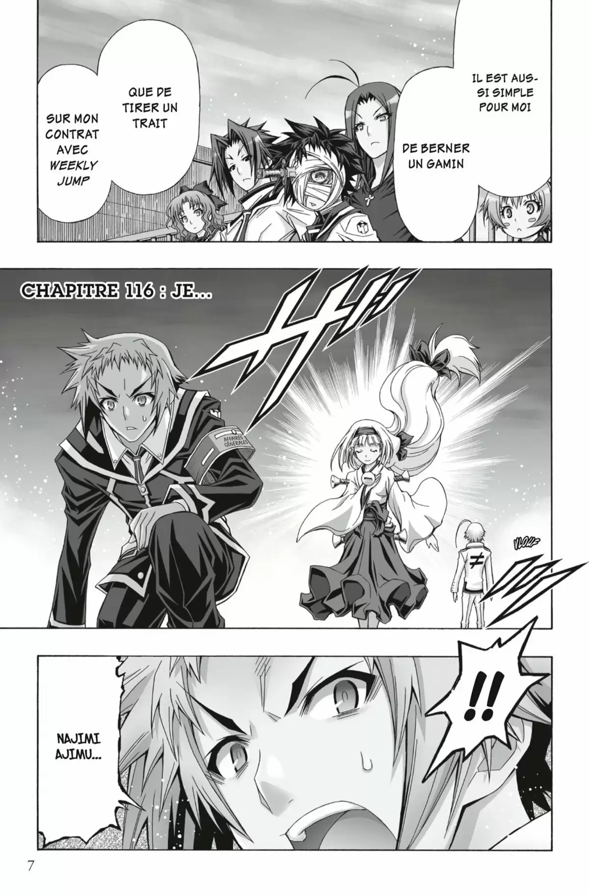 Médaka Box Volume 14 page 6