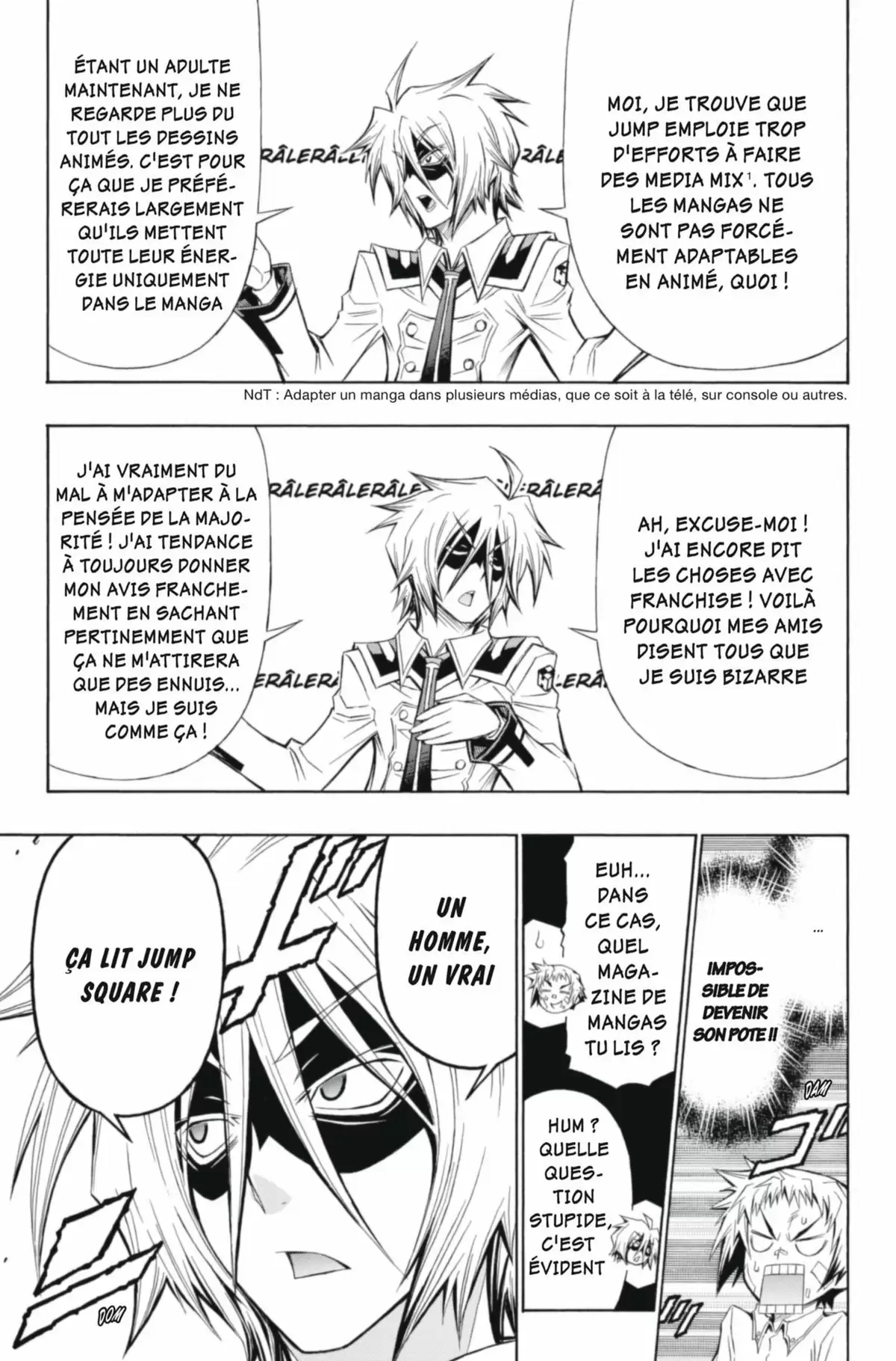 Médaka Box Volume 14 page 74