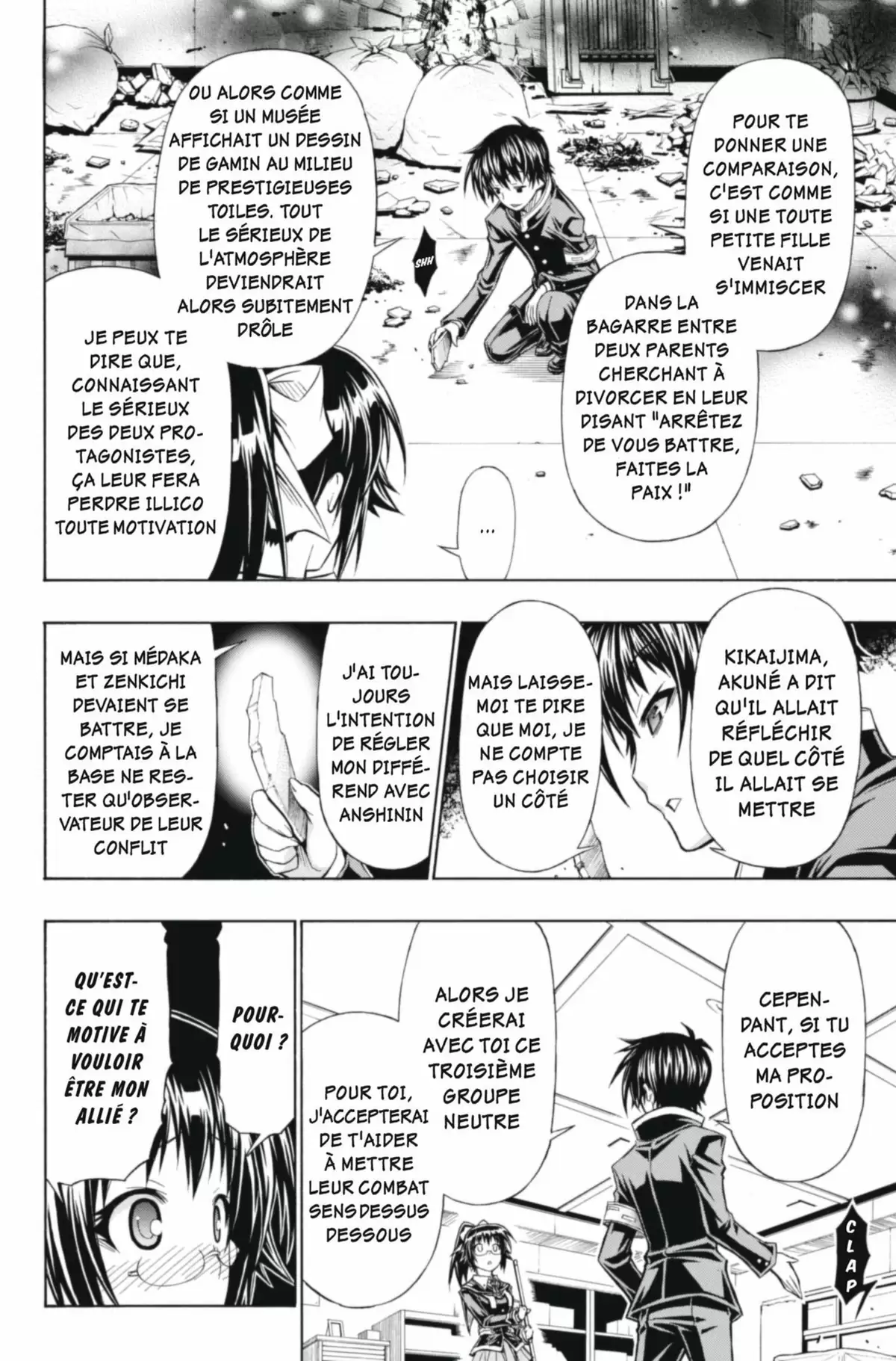 Médaka Box Volume 14 page 85