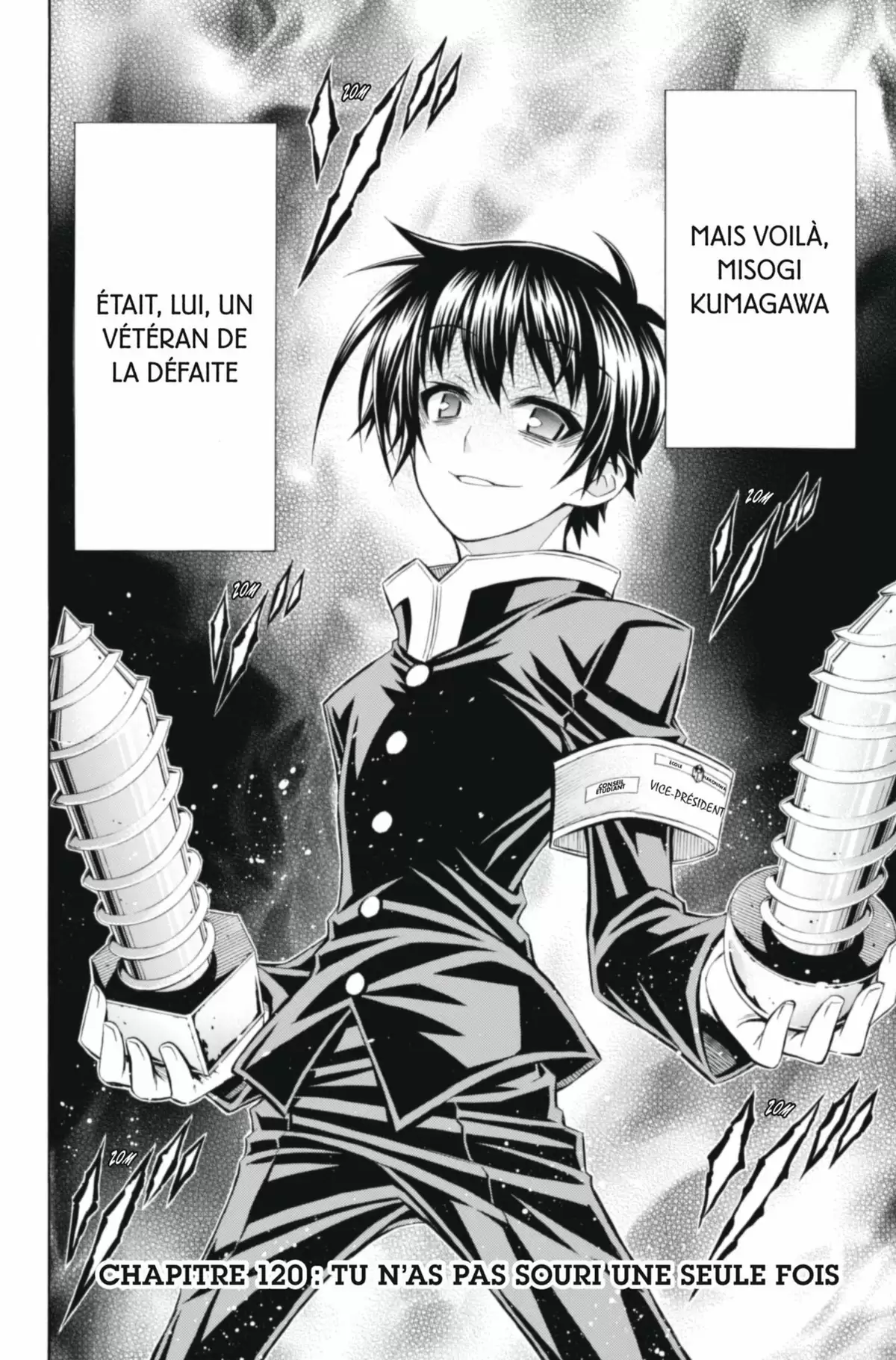 Médaka Box Volume 14 page 91