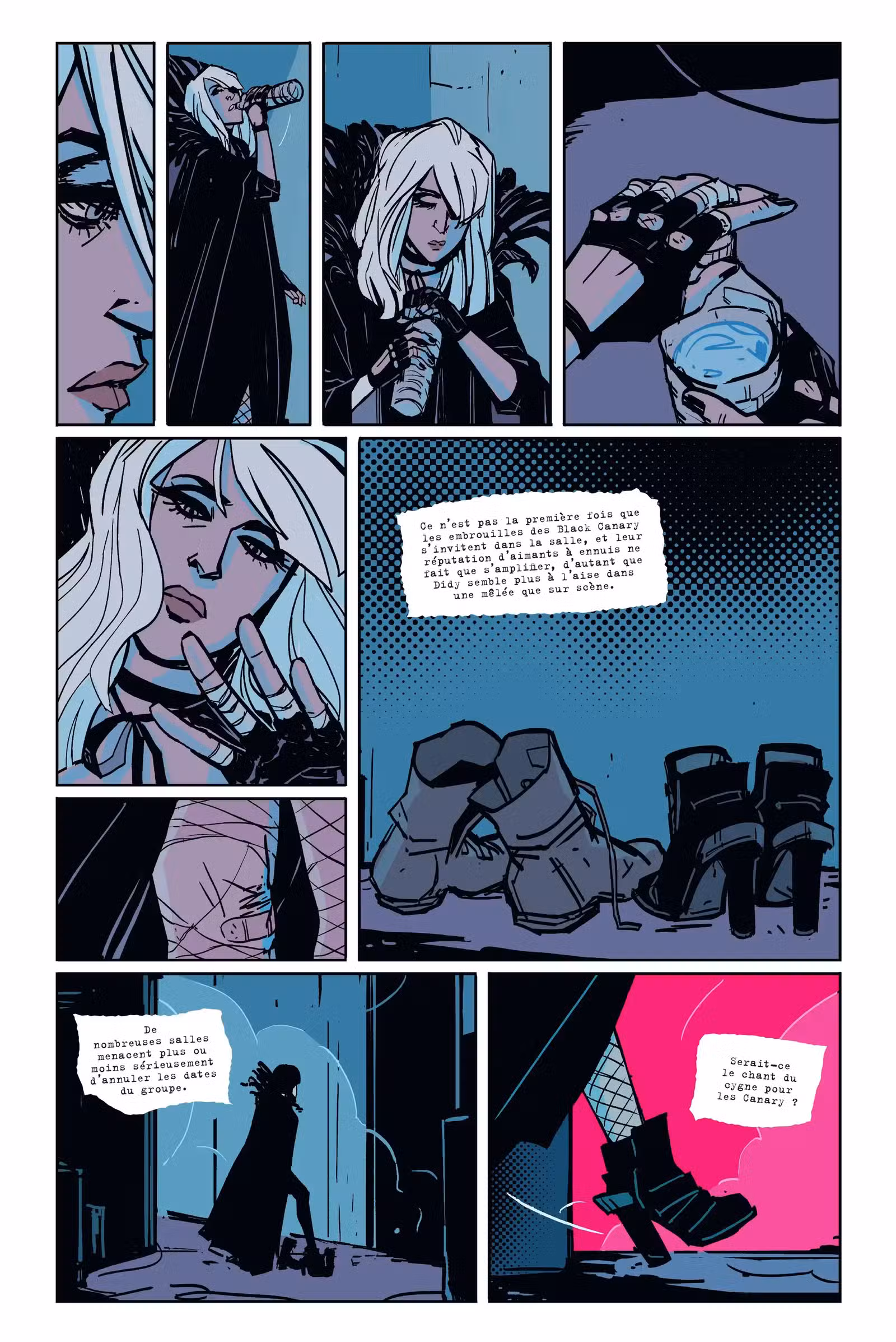 Black Canary – New Killer Star Volume 1 page 16