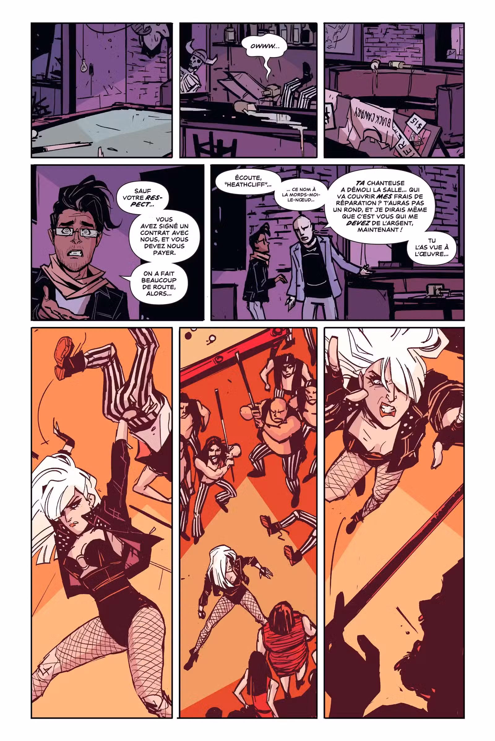 Black Canary – New Killer Star Volume 1 page 18