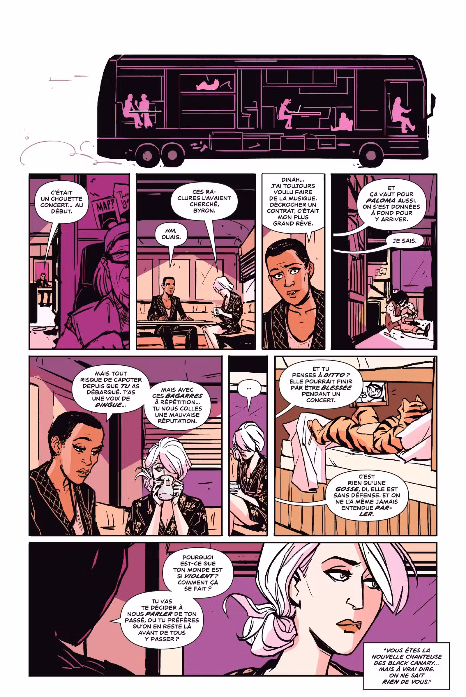 Black Canary – New Killer Star Volume 1 page 20