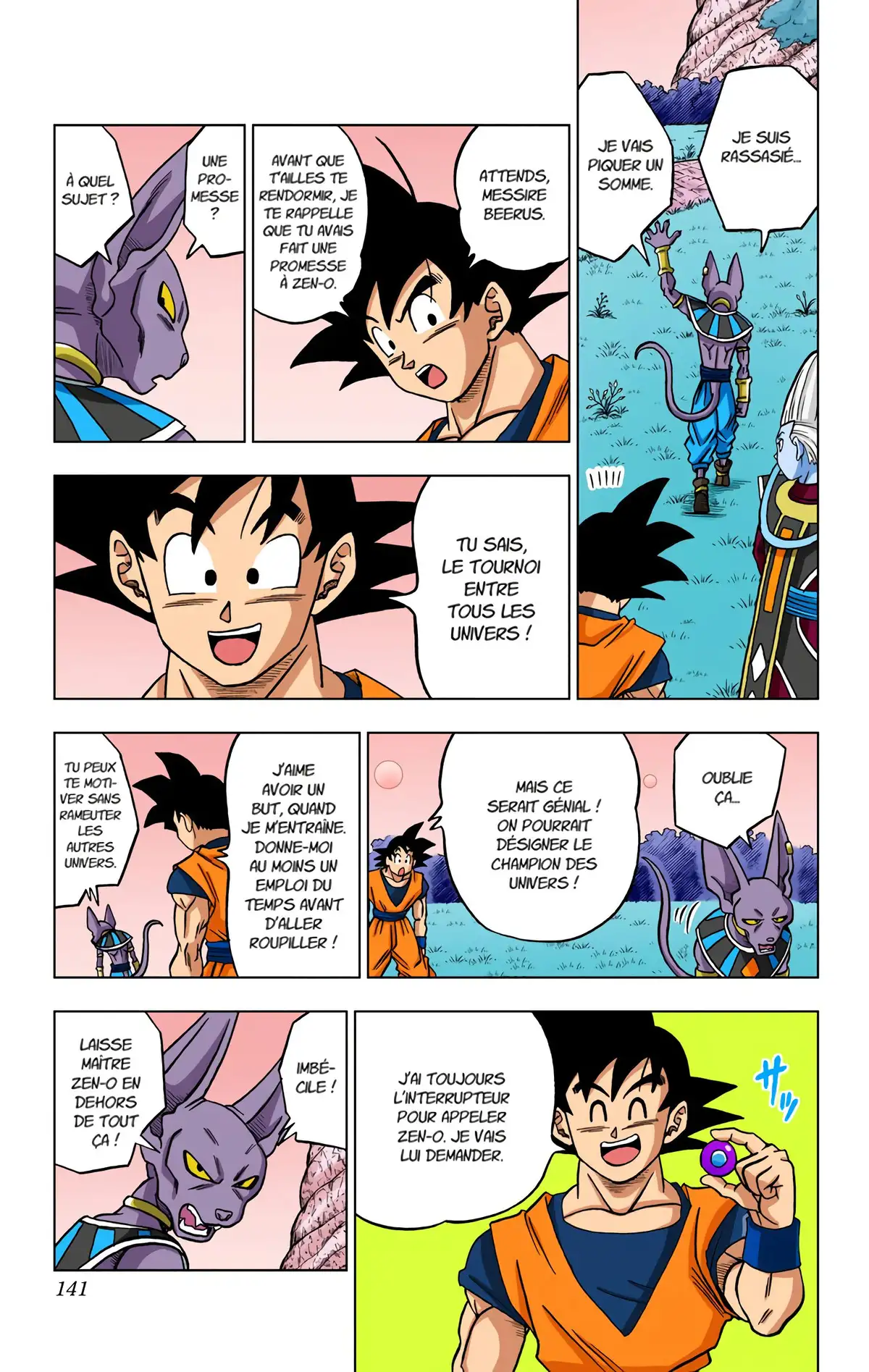 Dragon Ball Super Volume 5 page 134