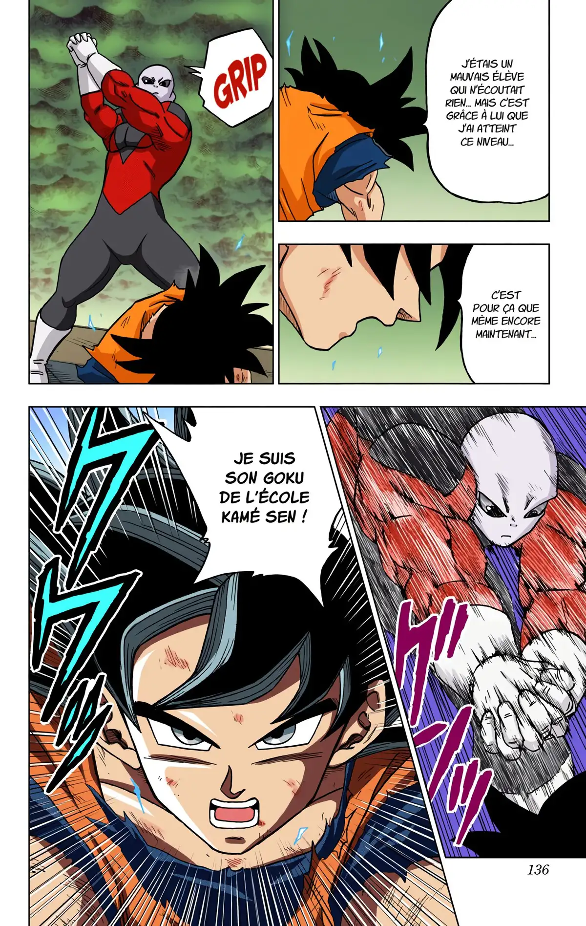 Dragon Ball Super Volume 8 page 135
