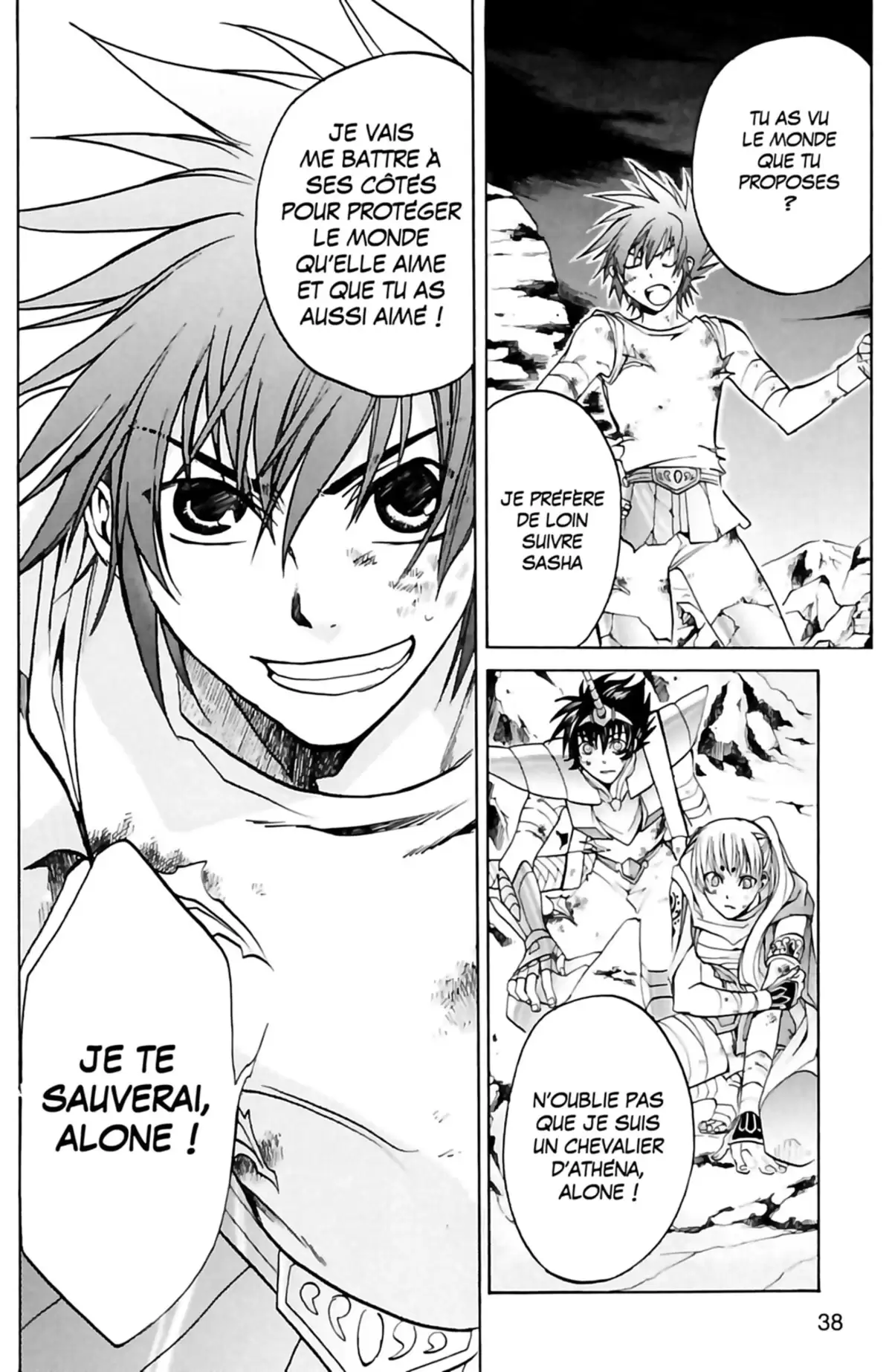Saint Seiya – The Lost Canvas – La Légende d’Hadès Volume 4 page 35