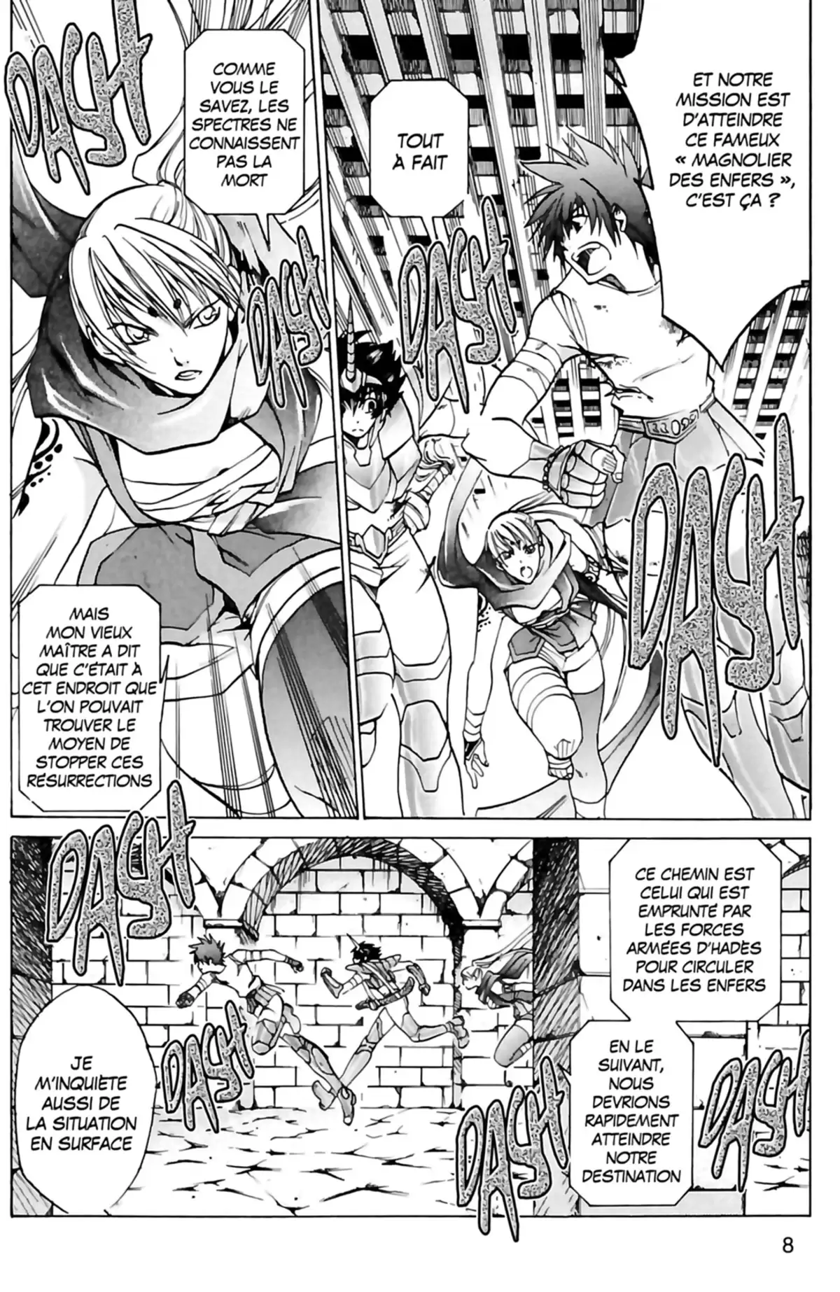 Saint Seiya – The Lost Canvas – La Légende d’Hadès Volume 4 page 8