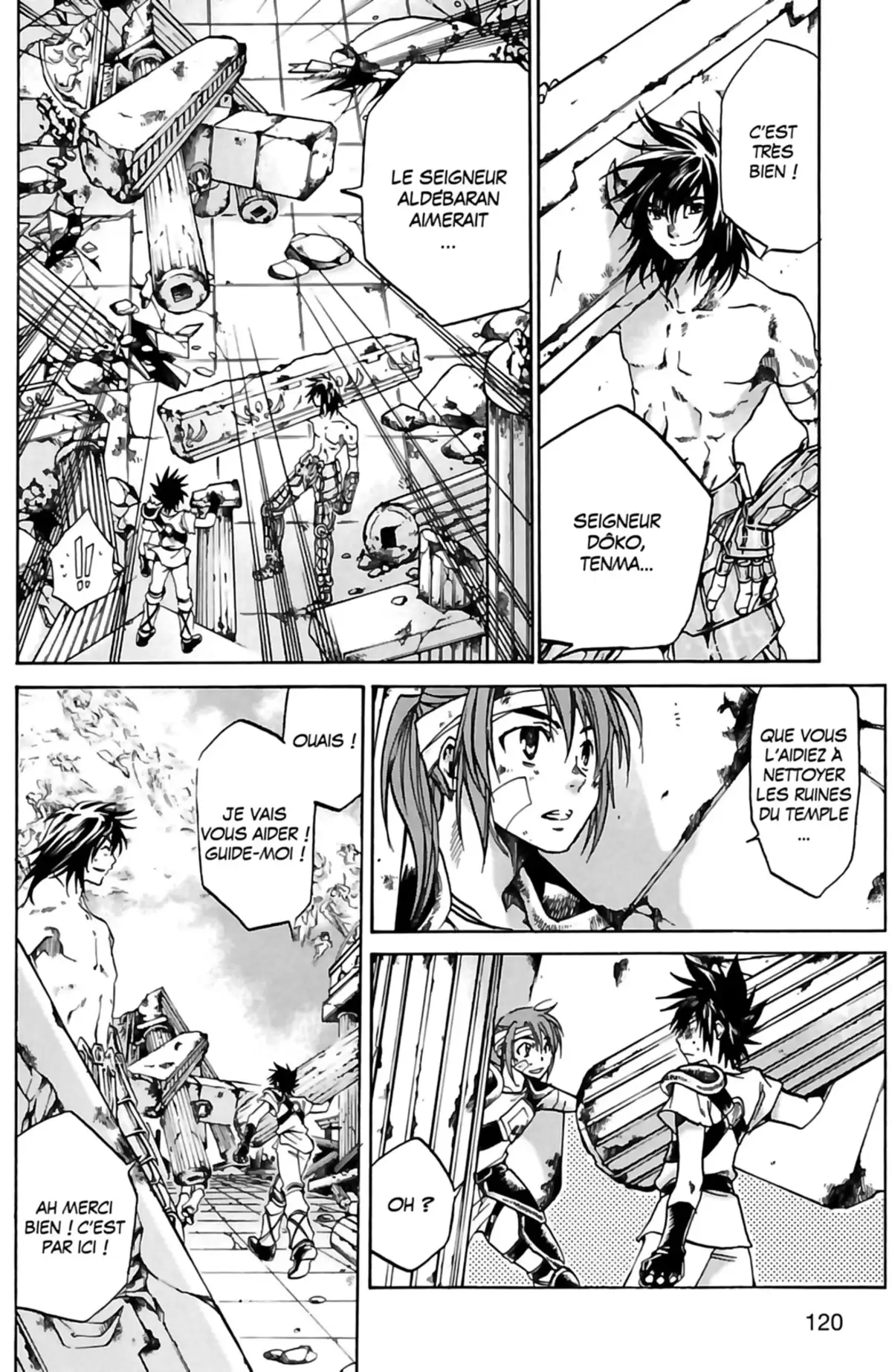 Saint Seiya – The Lost Canvas – La Légende d’Hadès Volume 6 page 110