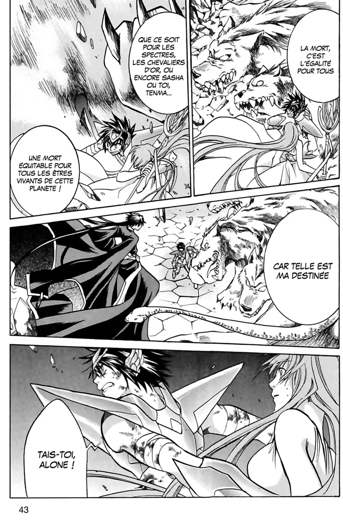 Saint Seiya – The Lost Canvas – La Légende d’Hadès Volume 6 page 42