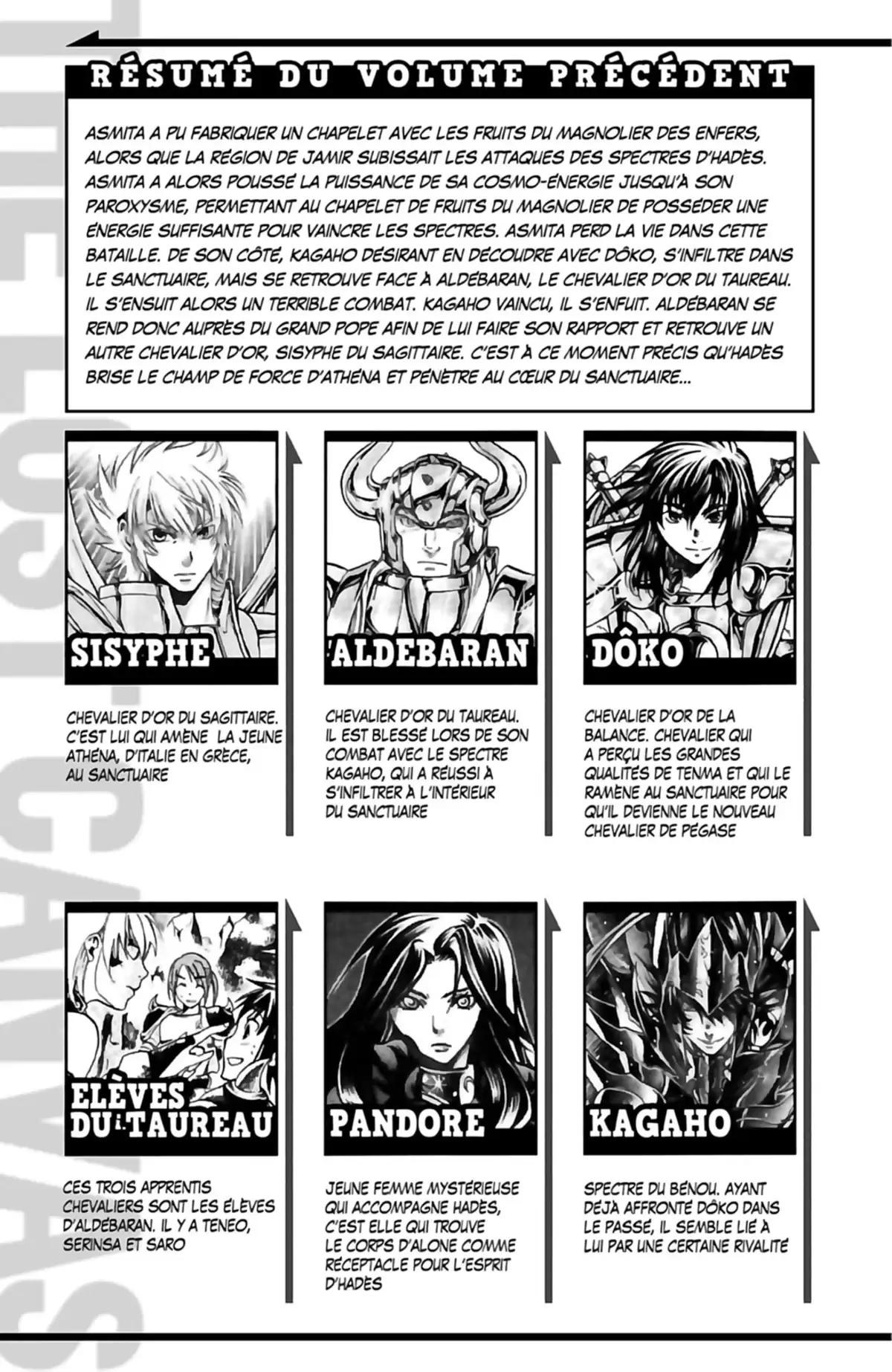 Saint Seiya – The Lost Canvas – La Légende d’Hadès Volume 6 page 5