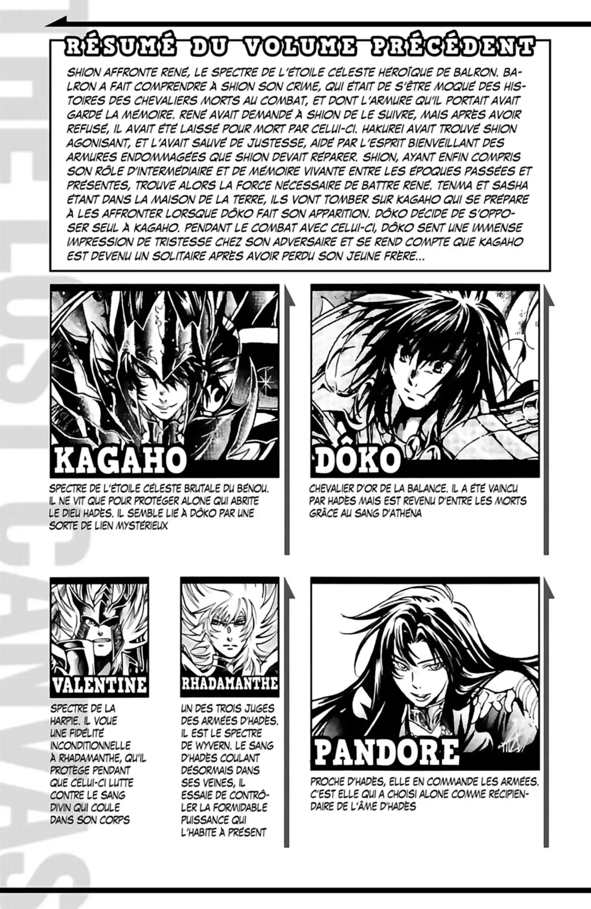 Saint Seiya – The Lost Canvas – La Légende d’Hadès Volume 21 page 5