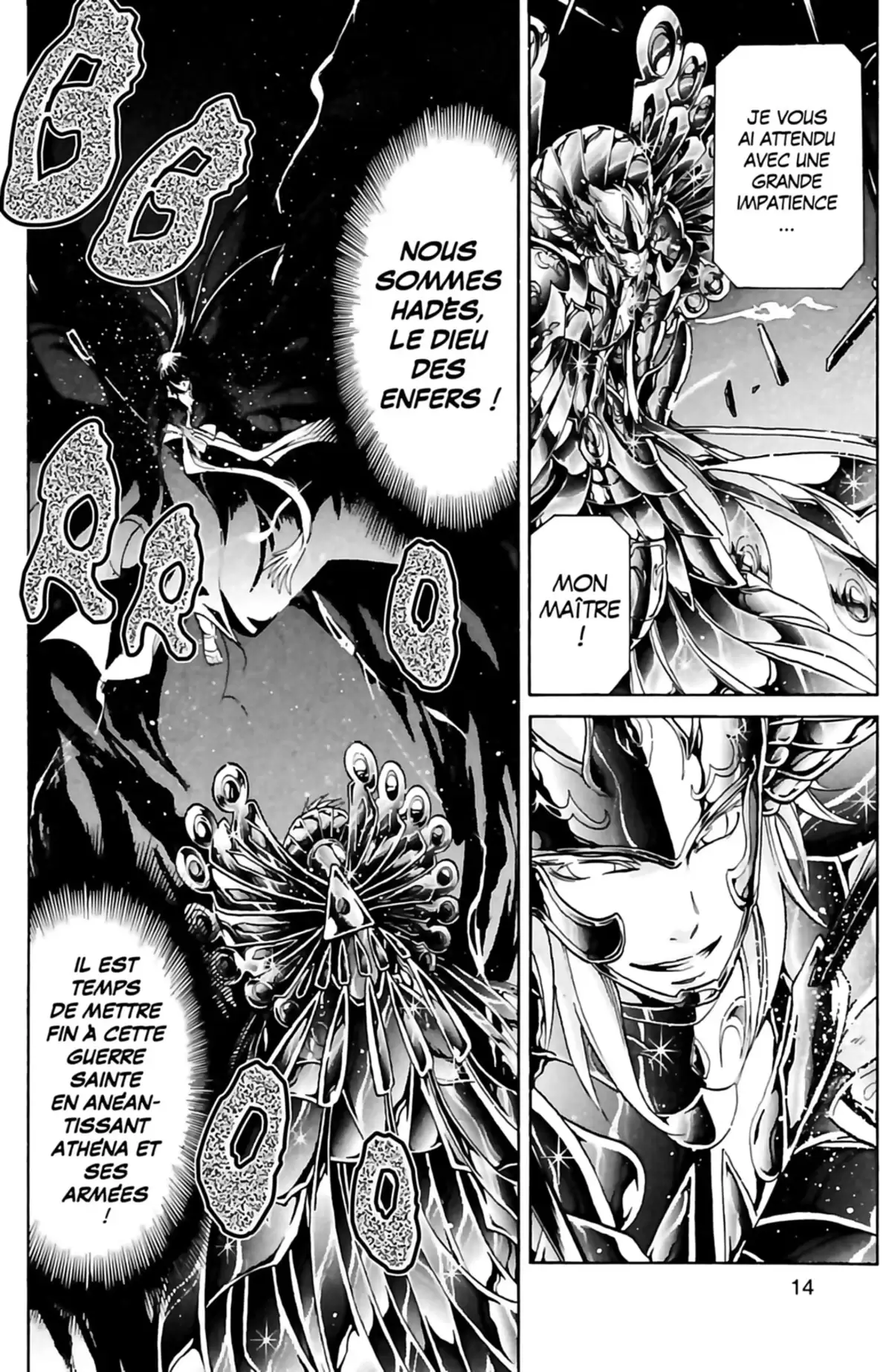 Saint Seiya – The Lost Canvas – La Légende d’Hadès Volume 11 page 14