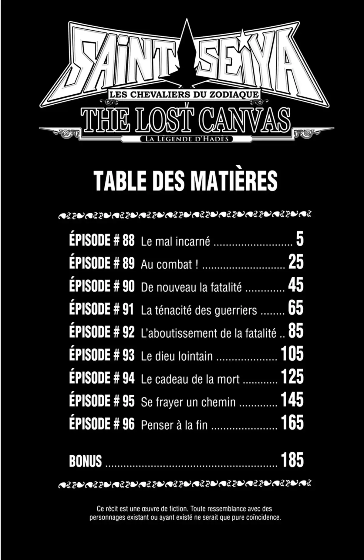 Saint Seiya – The Lost Canvas – La Légende d’Hadès Volume 11 page 6