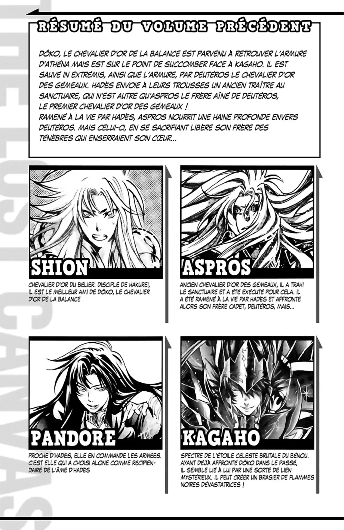 Saint Seiya – The Lost Canvas – La Légende d’Hadès Volume 19 page 5