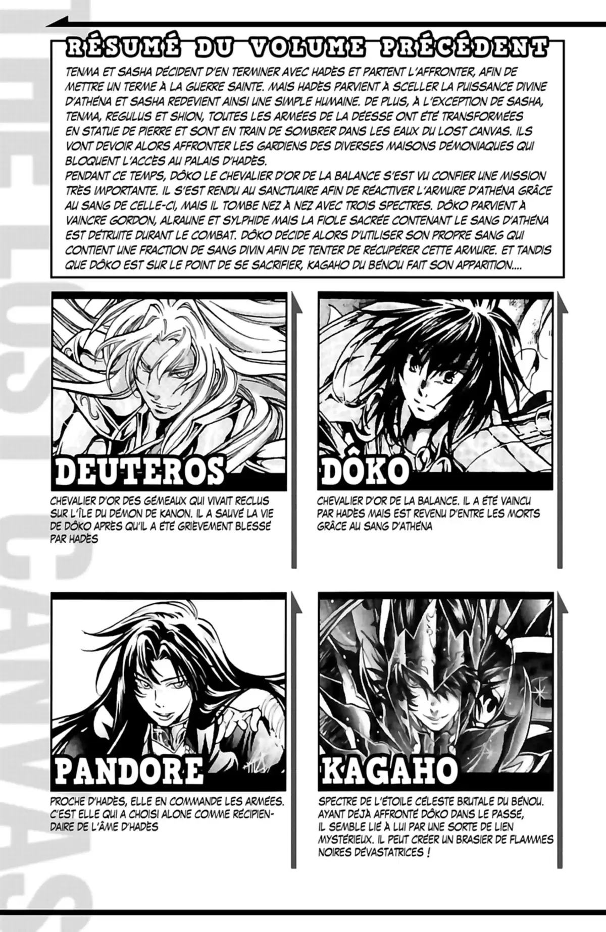 Saint Seiya – The Lost Canvas – La Légende d’Hadès Volume 18 page 5