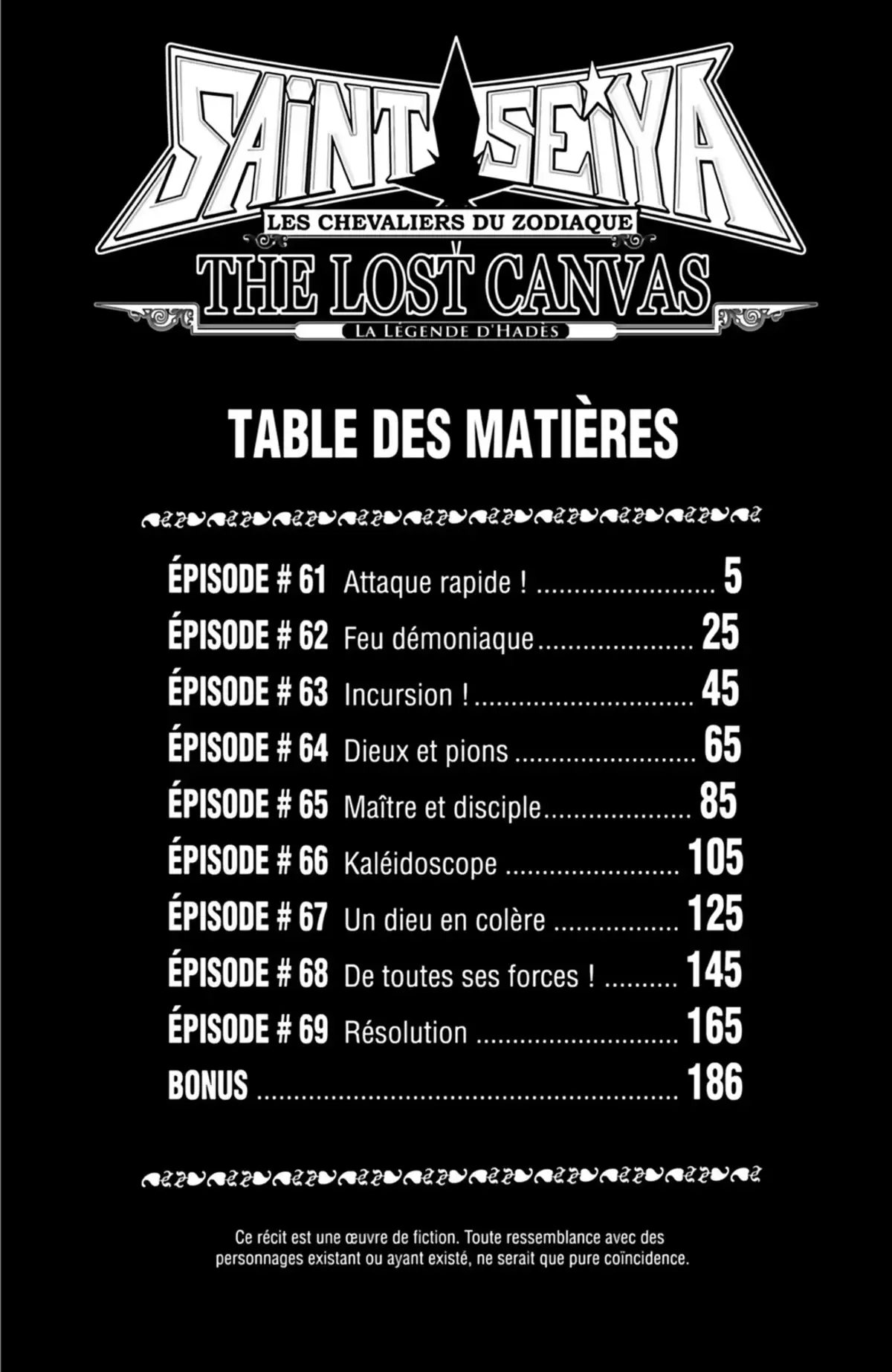 Saint Seiya – The Lost Canvas – La Légende d’Hadès Volume 8 page 6