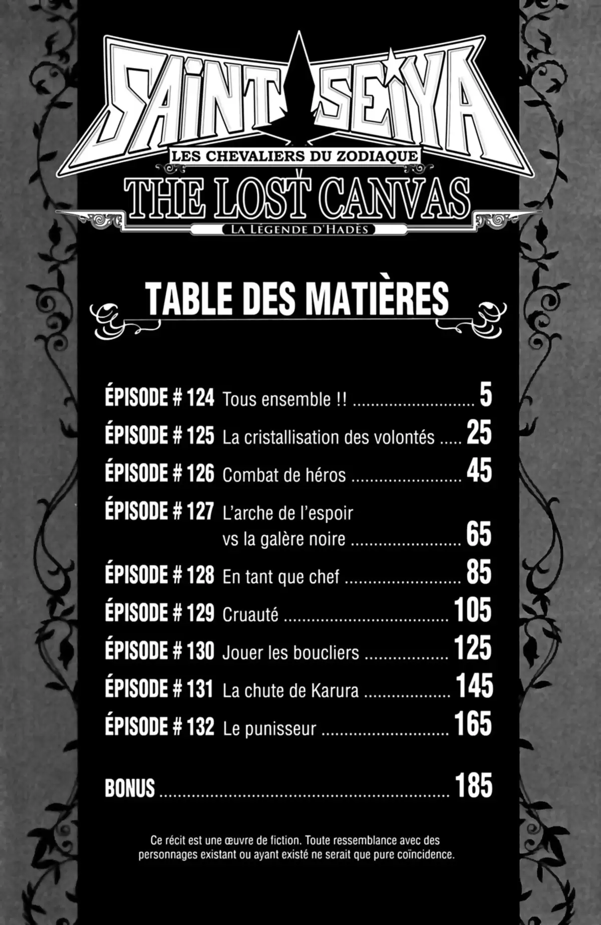 Saint Seiya – The Lost Canvas – La Légende d’Hadès Volume 15 page 6