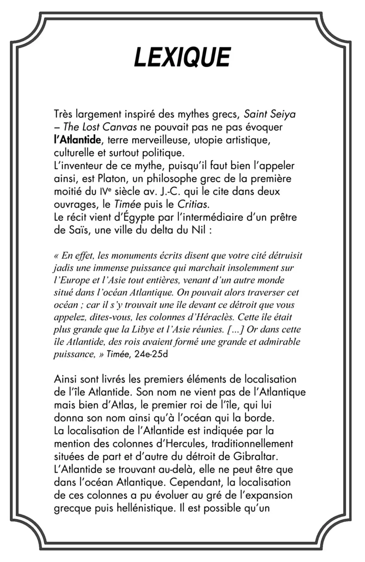 Saint Seiya – The Lost Canvas – La Légende d’Hadès Volume 12 page 187