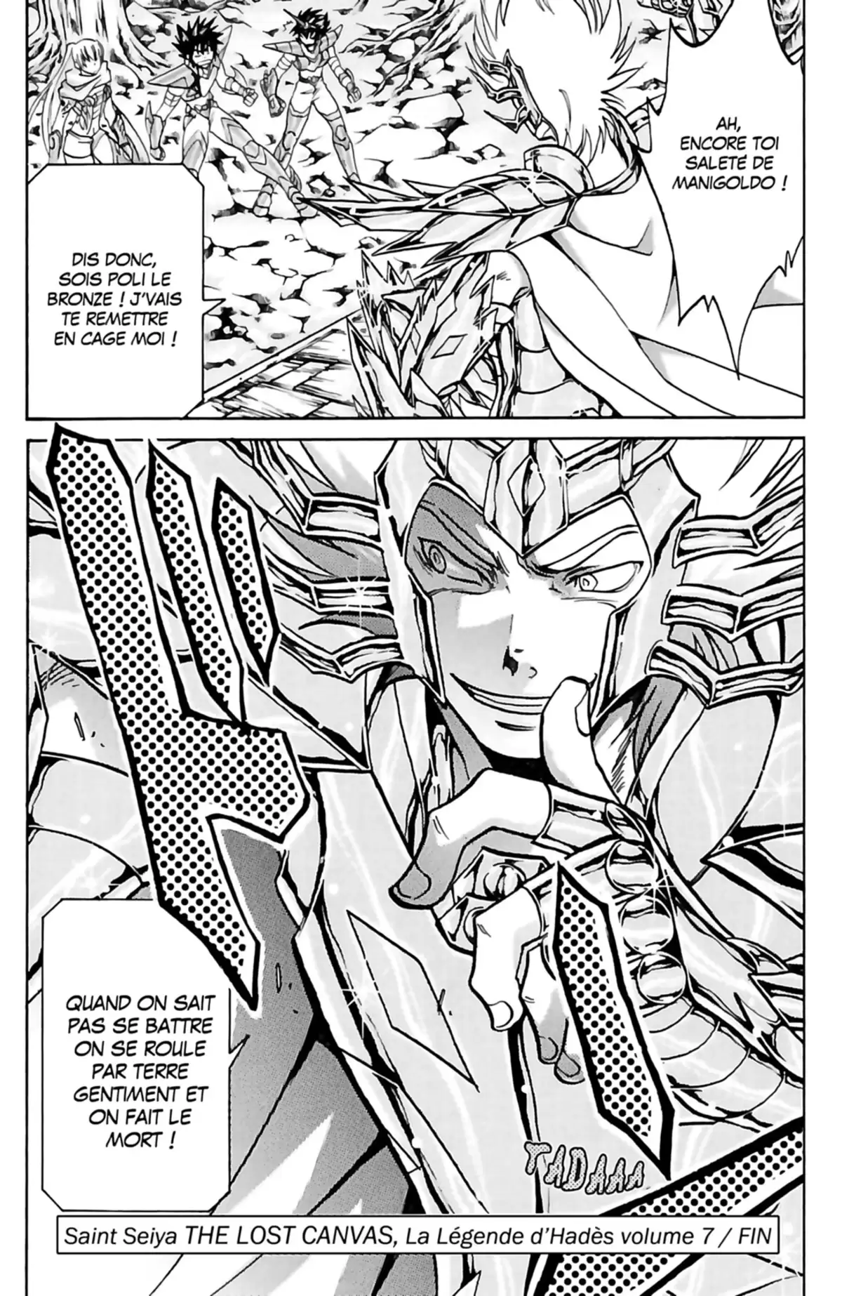 Saint Seiya – The Lost Canvas – La Légende d’Hadès Volume 7 page 172