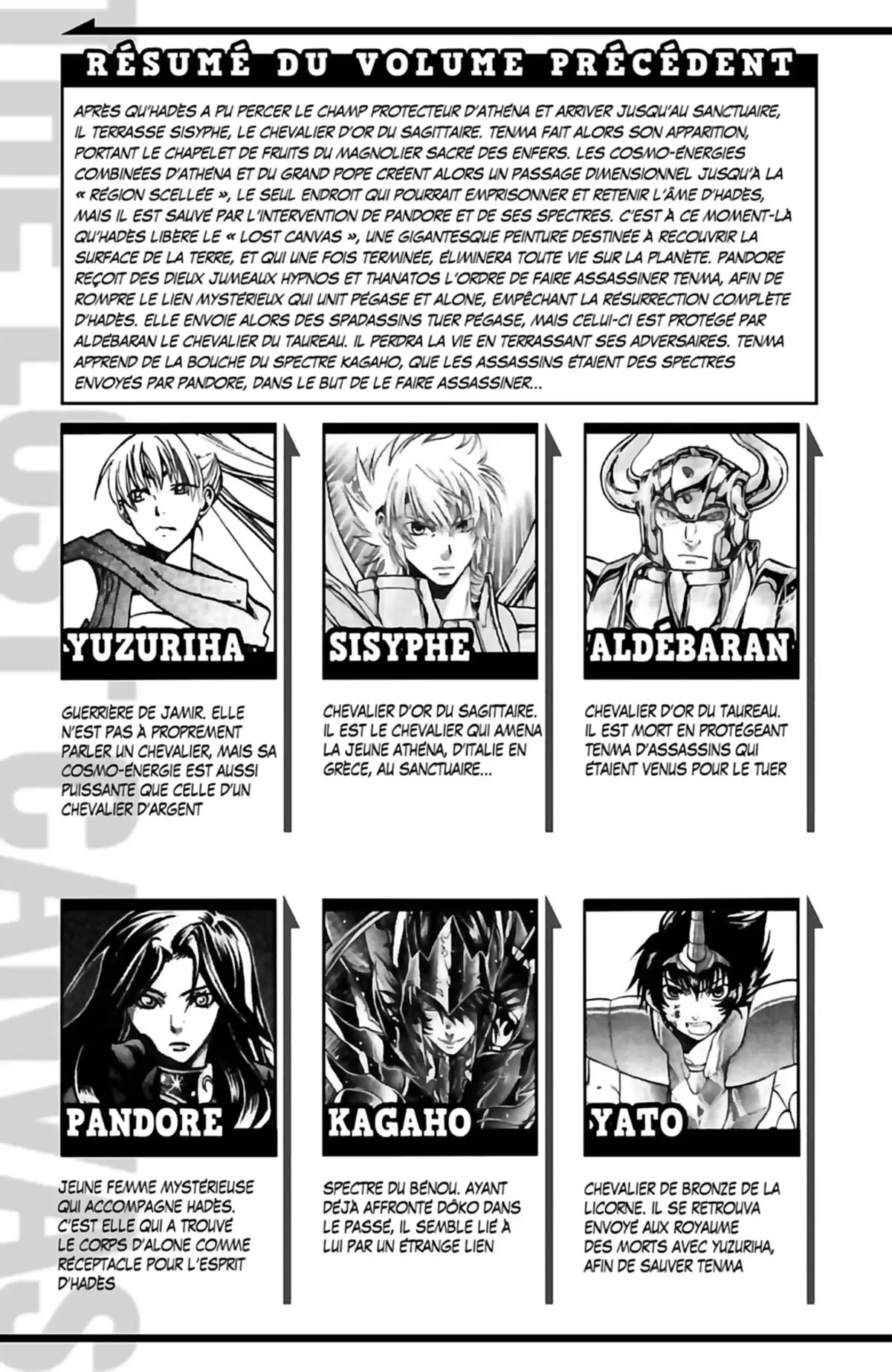 Saint Seiya – The Lost Canvas – La Légende d’Hadès Volume 7 page 5