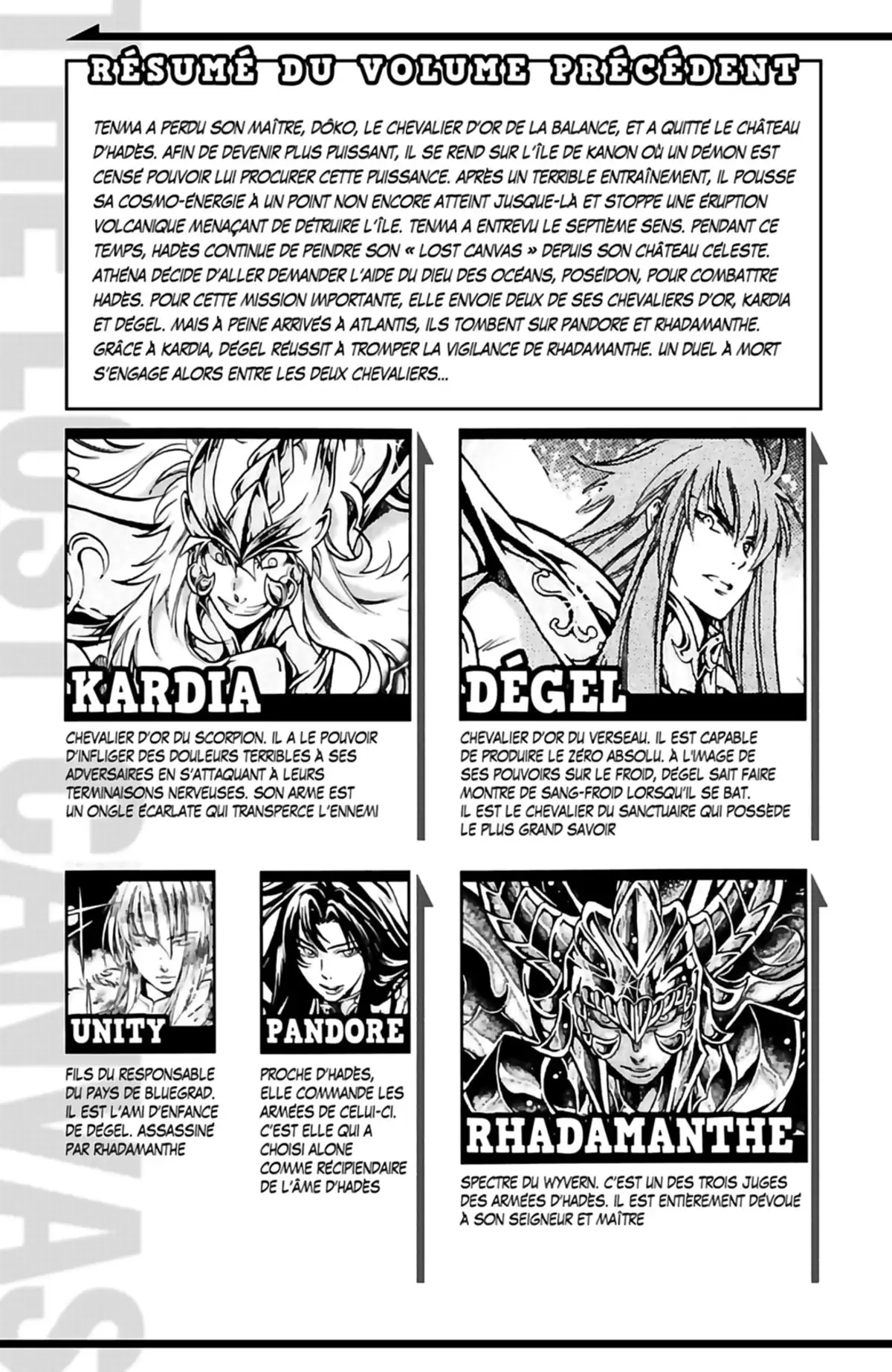 Saint Seiya – The Lost Canvas – La Légende d’Hadès Volume 13 page 5