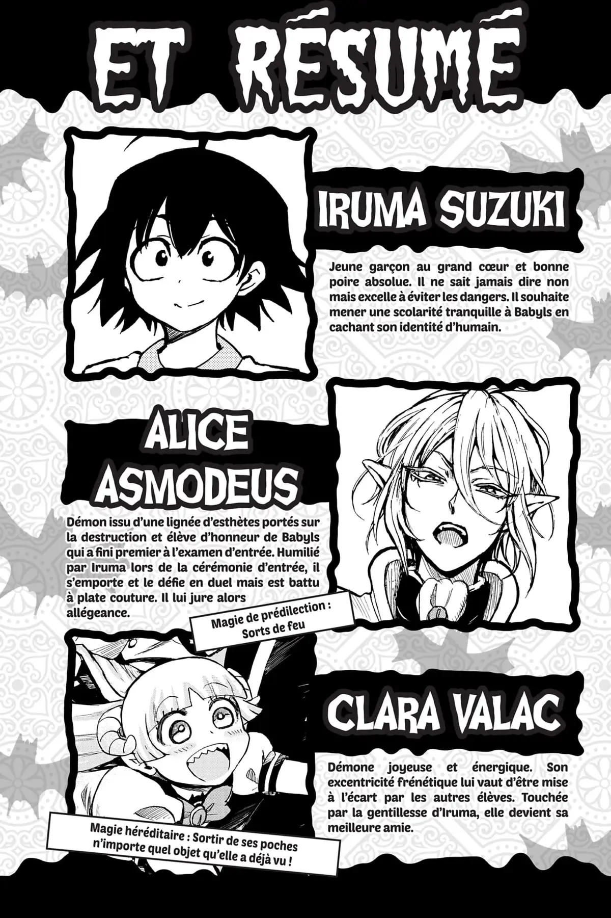 Iruma à l’école des démons Volume 20 page 3