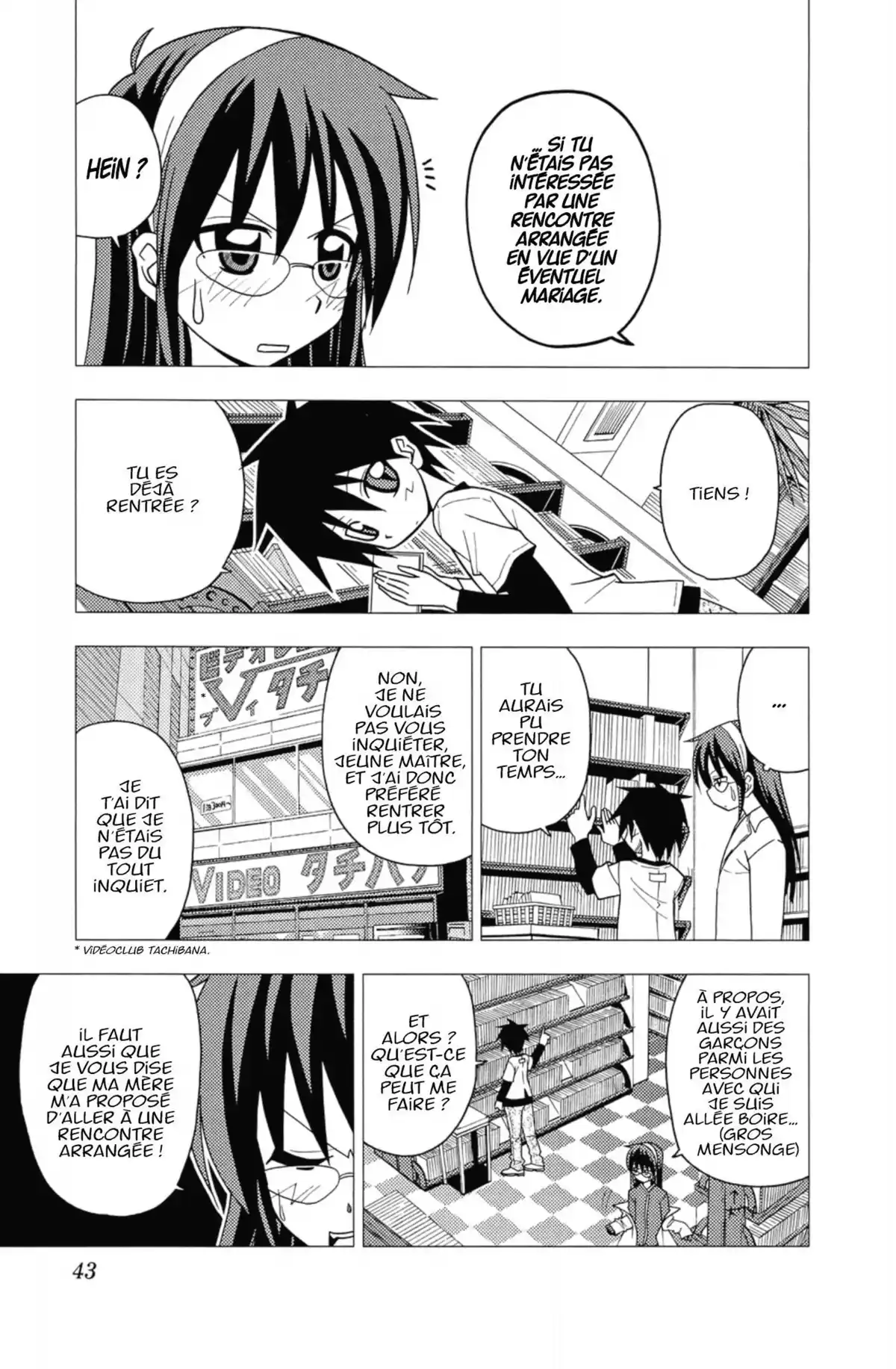Hayate the Combat Butler Volume 10 page 42