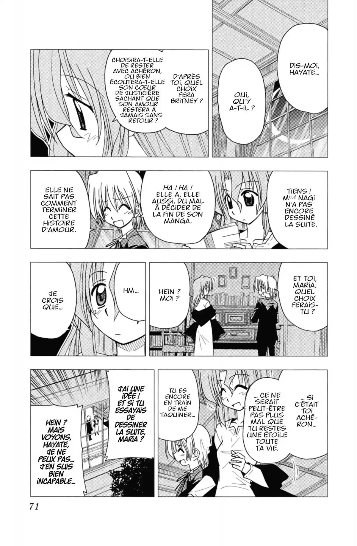 Hayate the Combat Butler Volume 10 page 70
