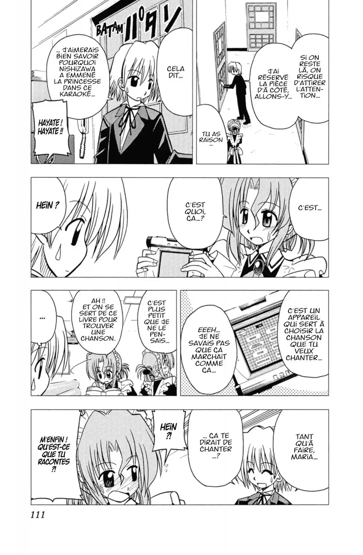 Hayate the Combat Butler Volume 5 page 110