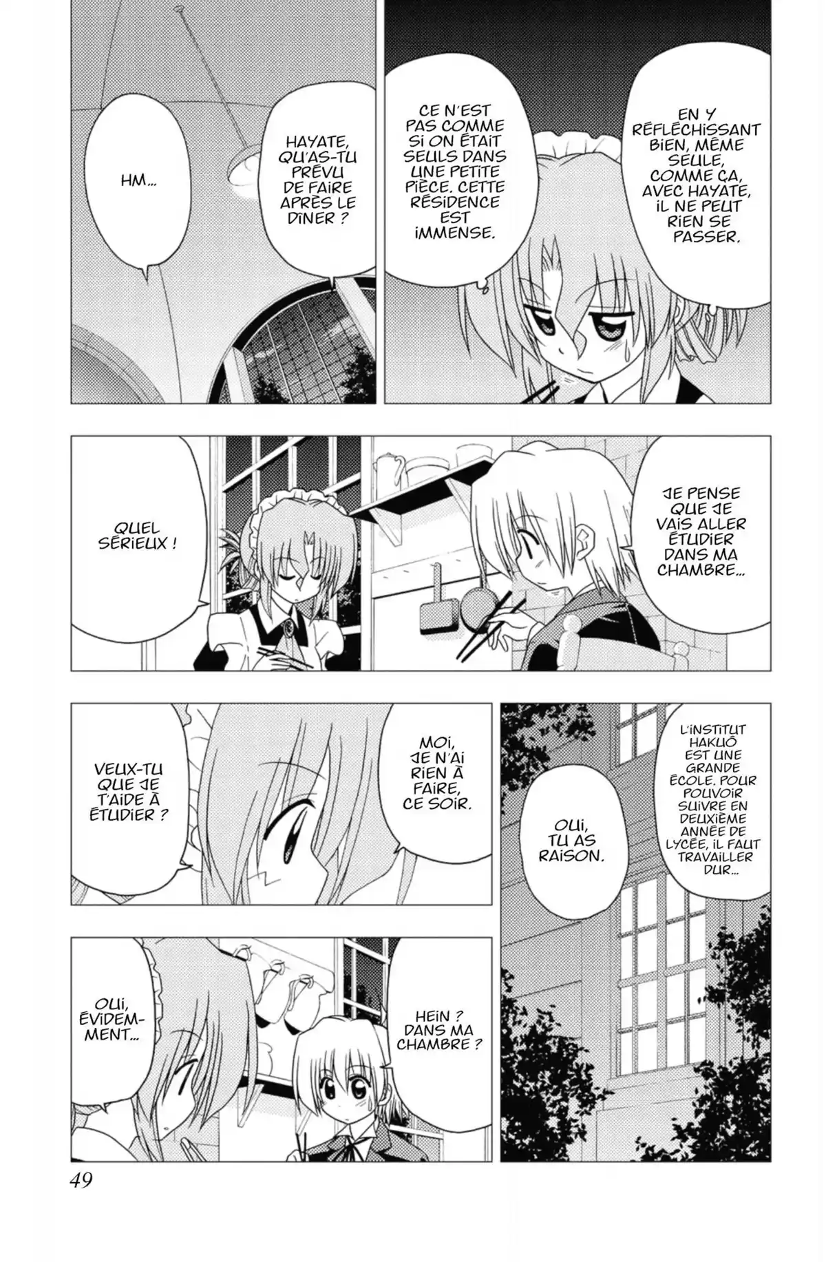Hayate the Combat Butler Volume 19 page 48