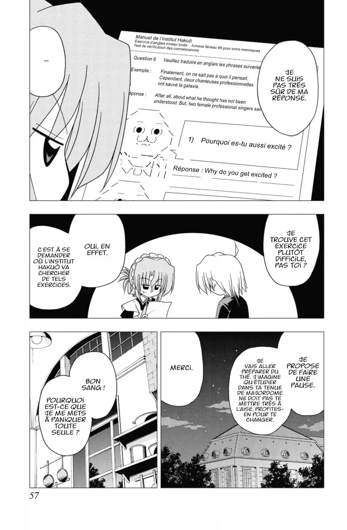 Hayate the Combat Butler Volume 19 page 56