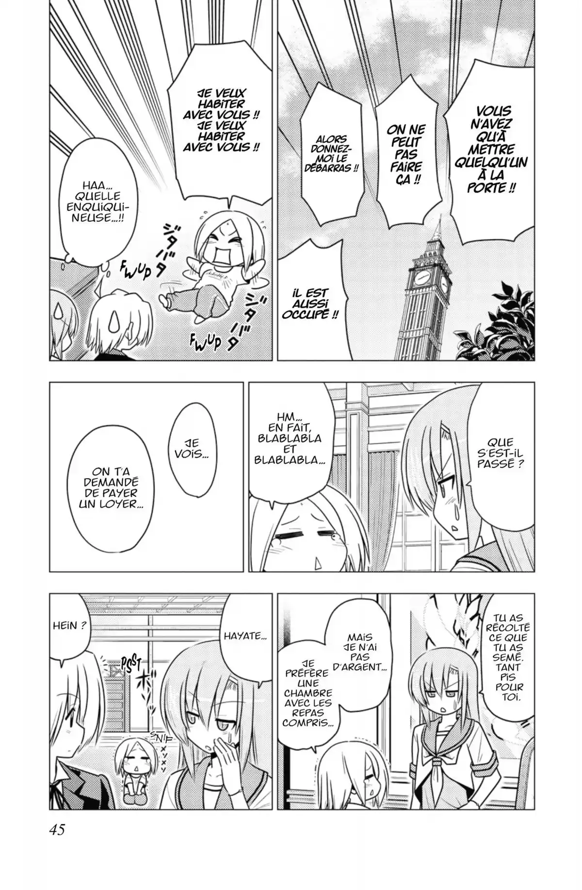 Hayate the Combat Butler Volume 35 page 44