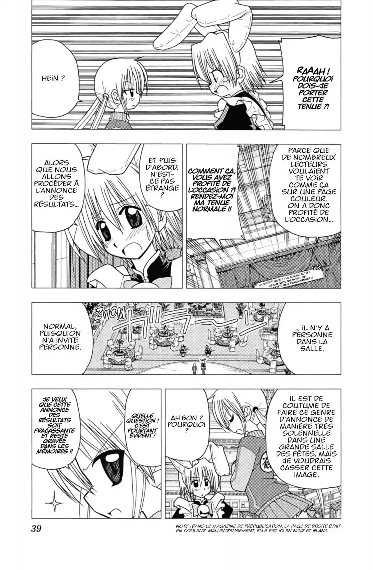 Hayate the Combat Butler Volume 11 page 38