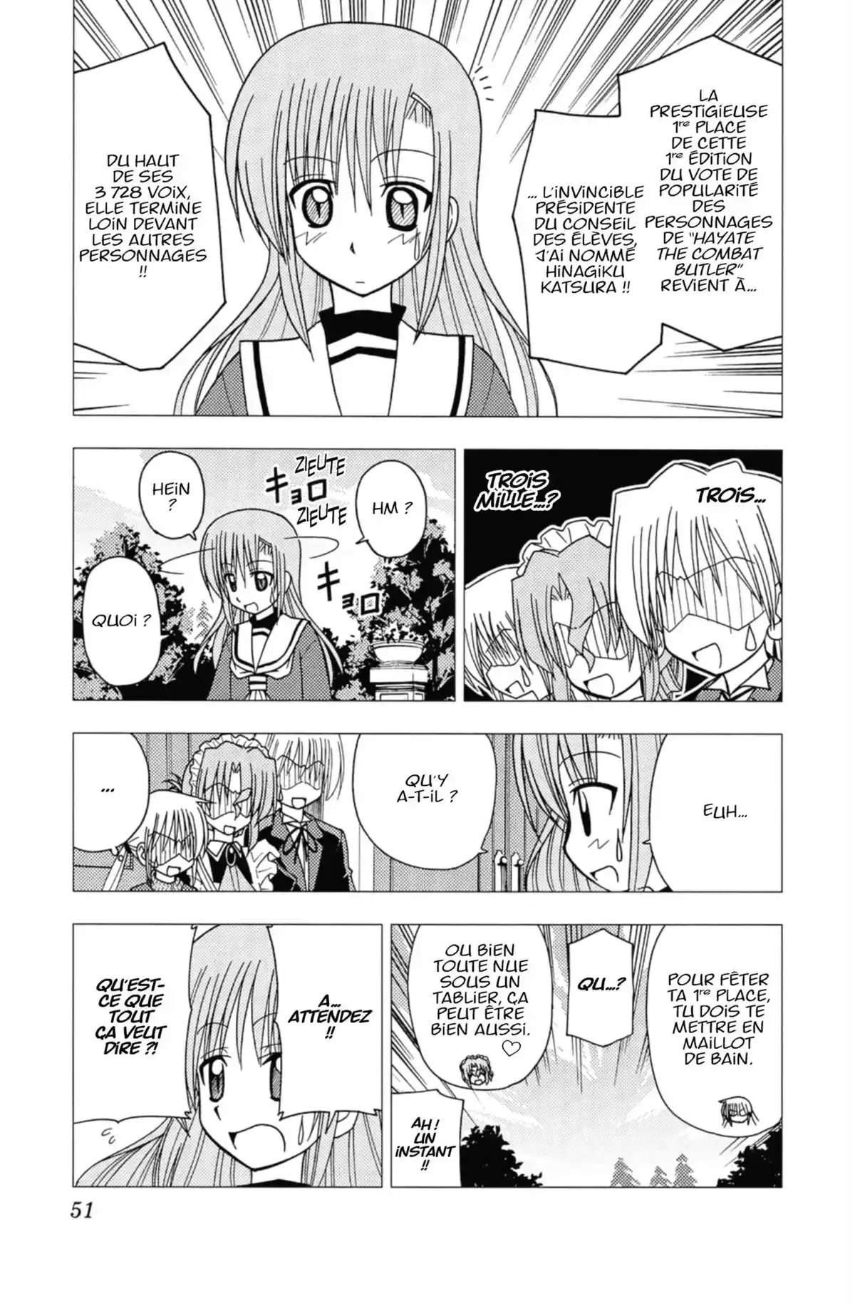 Hayate the Combat Butler Volume 11 page 50