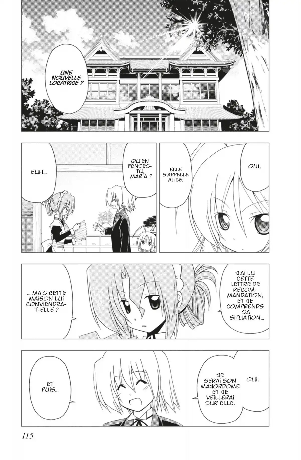 Hayate the Combat Butler Volume 28 page 114