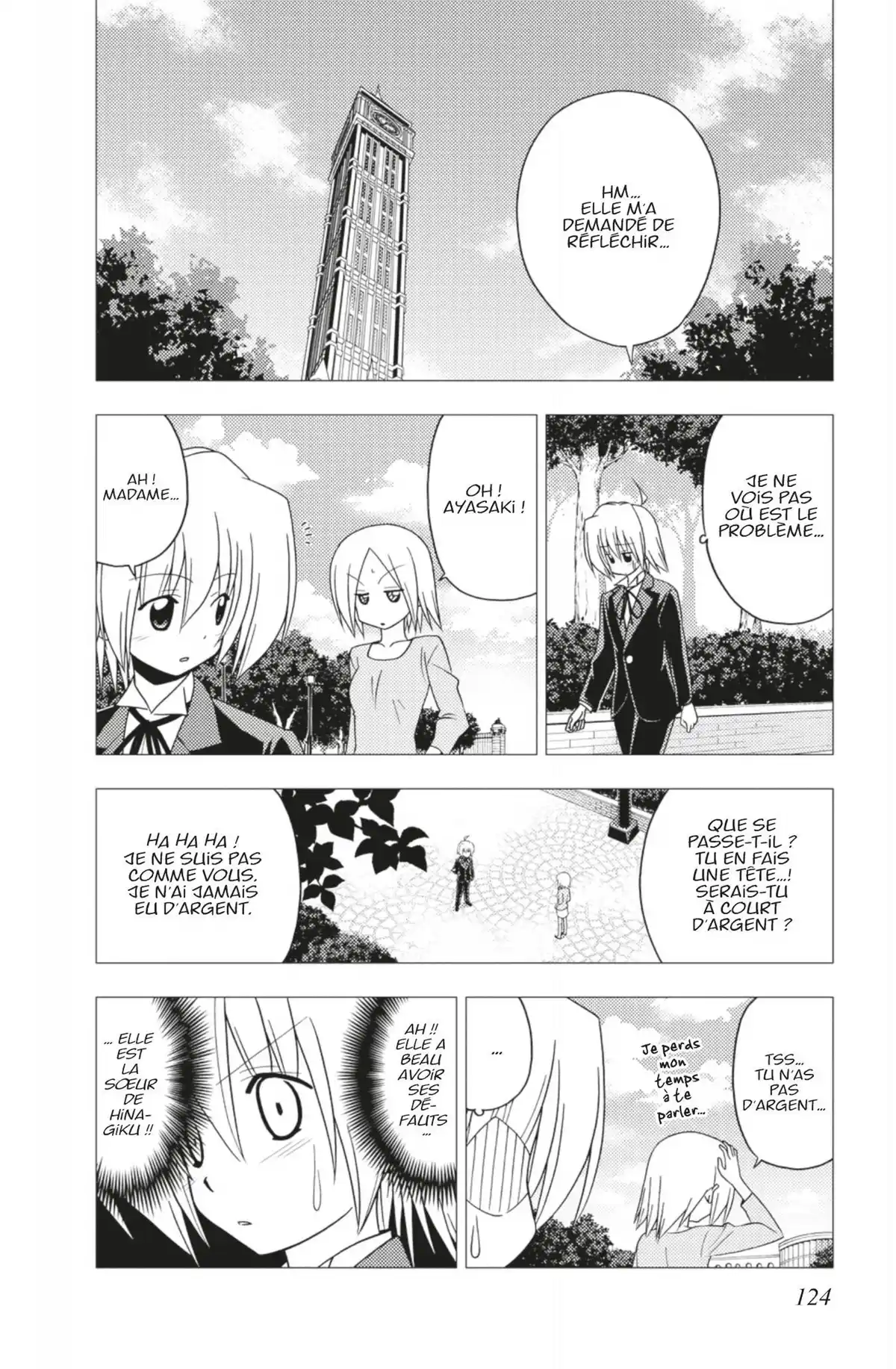 Hayate the Combat Butler Volume 28 page 123