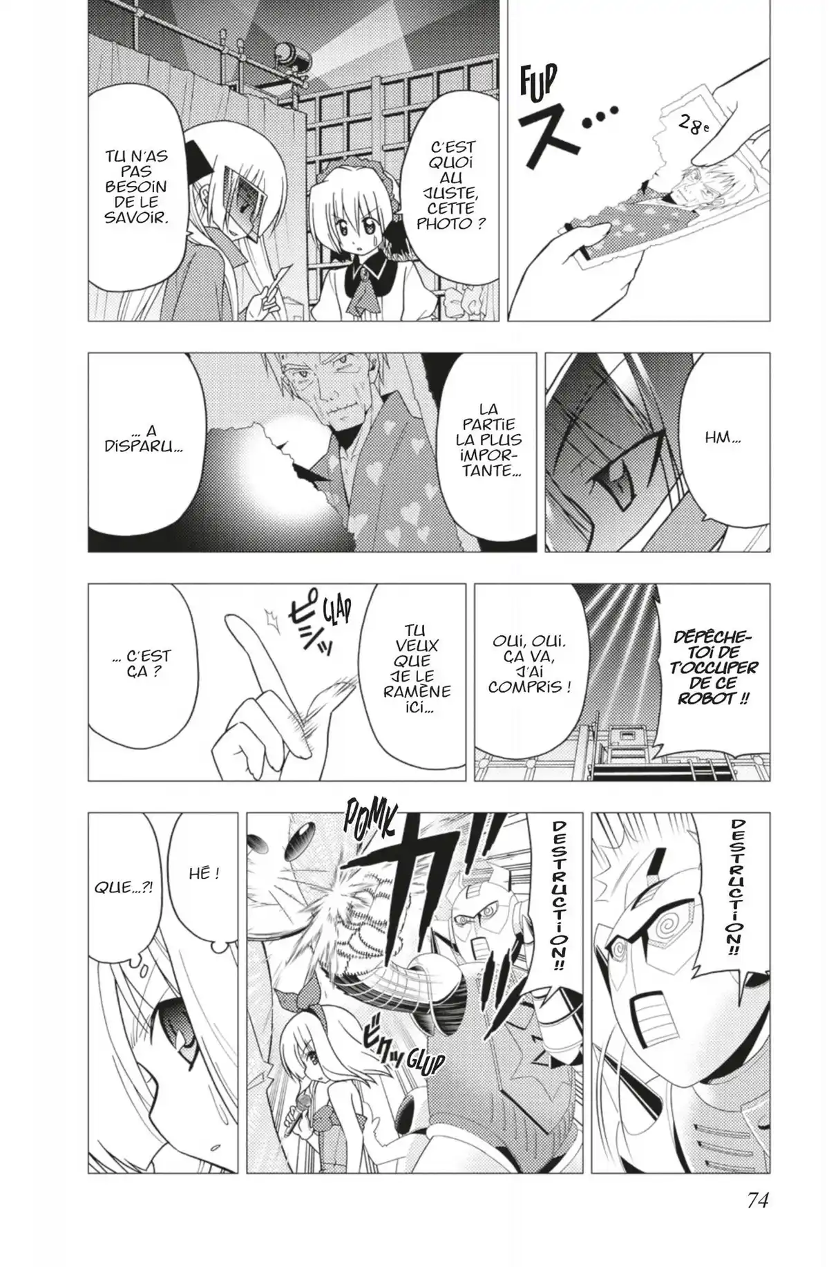 Hayate the Combat Butler Volume 28 page 73