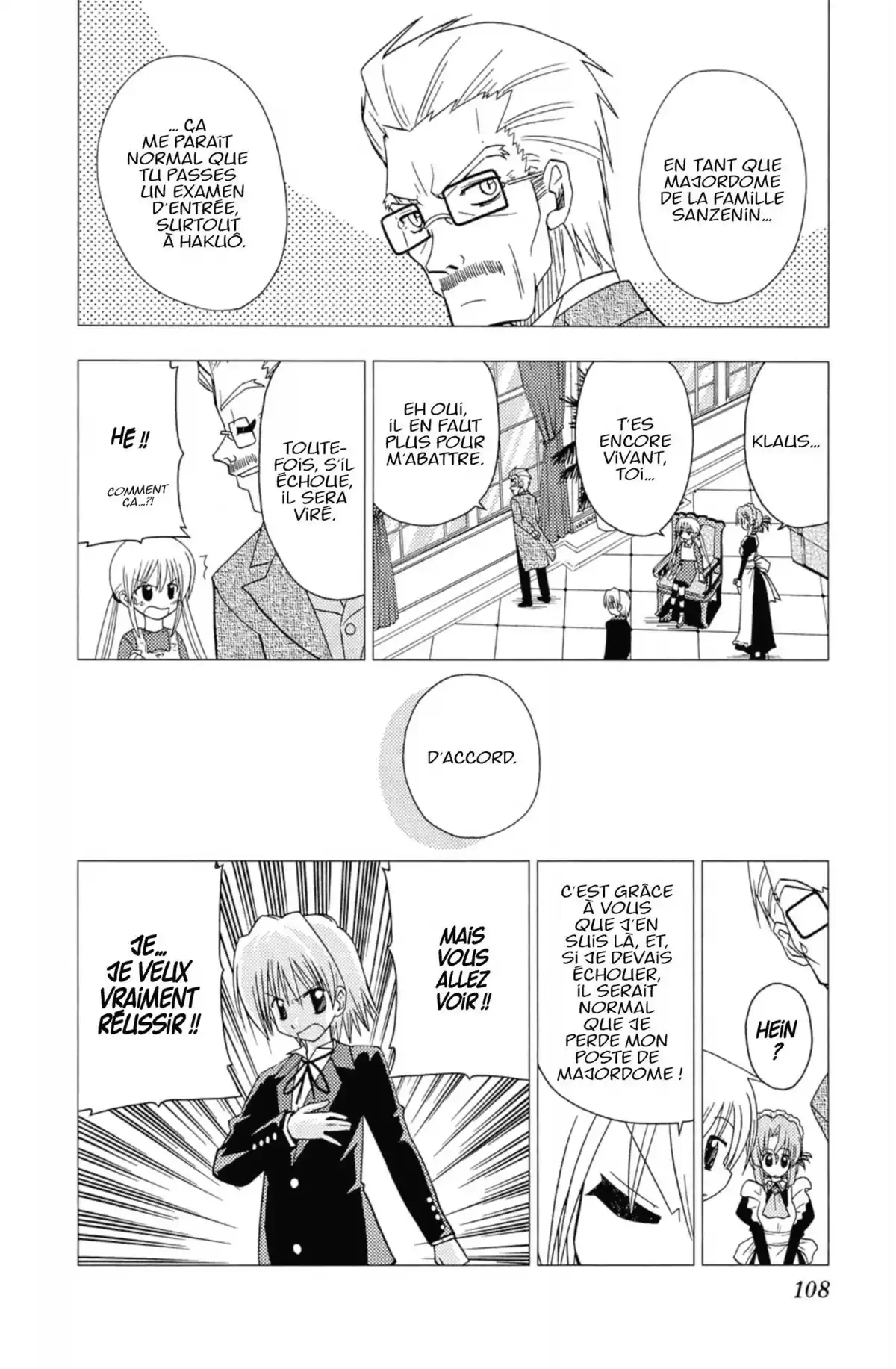 Hayate the Combat Butler Volume 4 page 107
