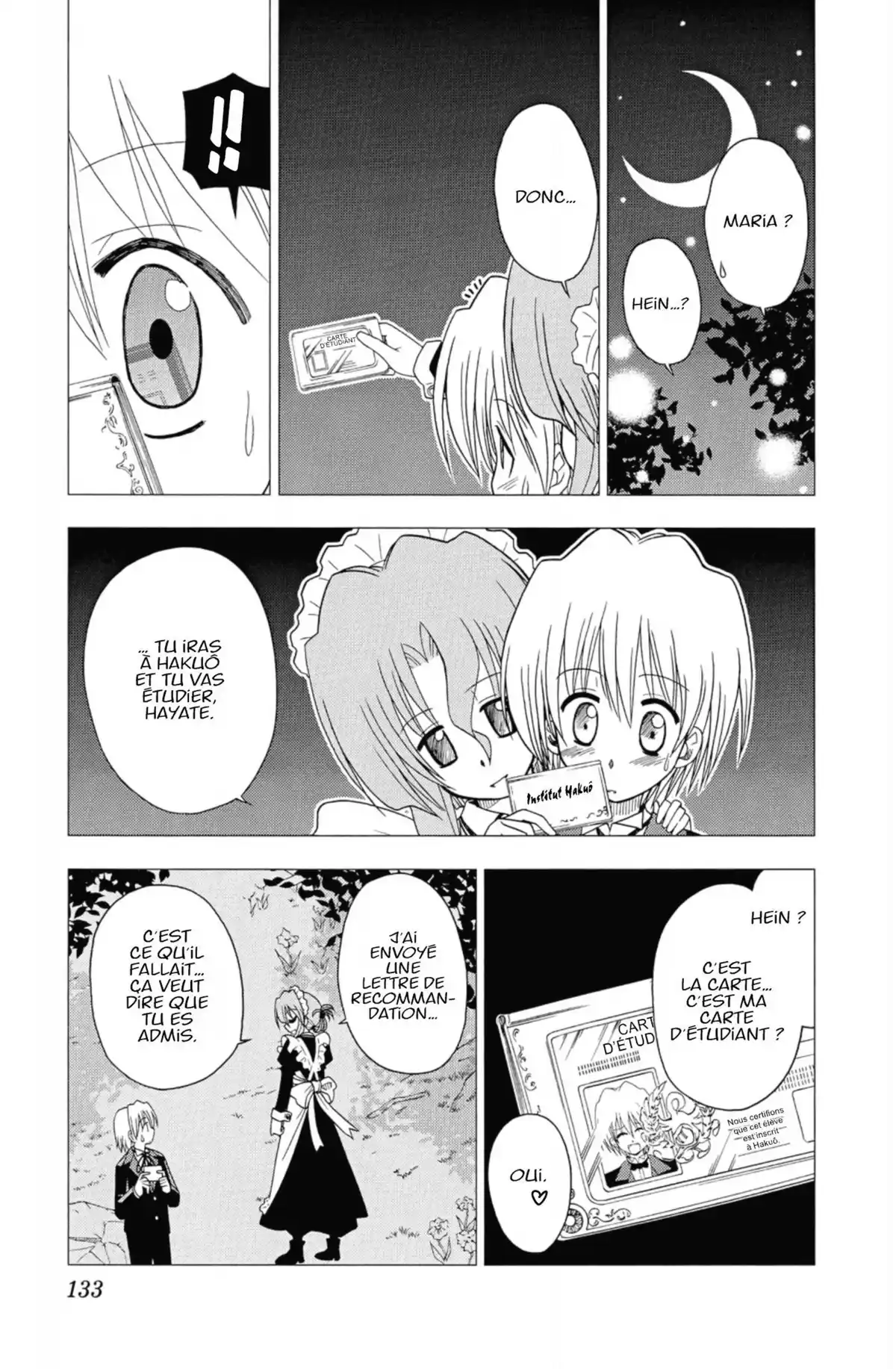 Hayate the Combat Butler Volume 4 page 132