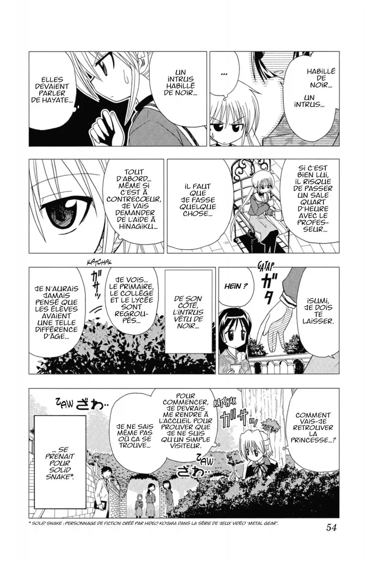 Hayate the Combat Butler Volume 4 page 53