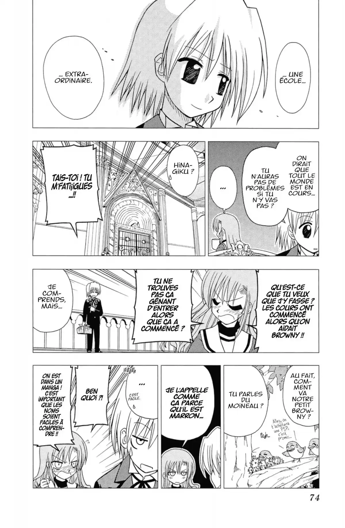 Hayate the Combat Butler Volume 4 page 73