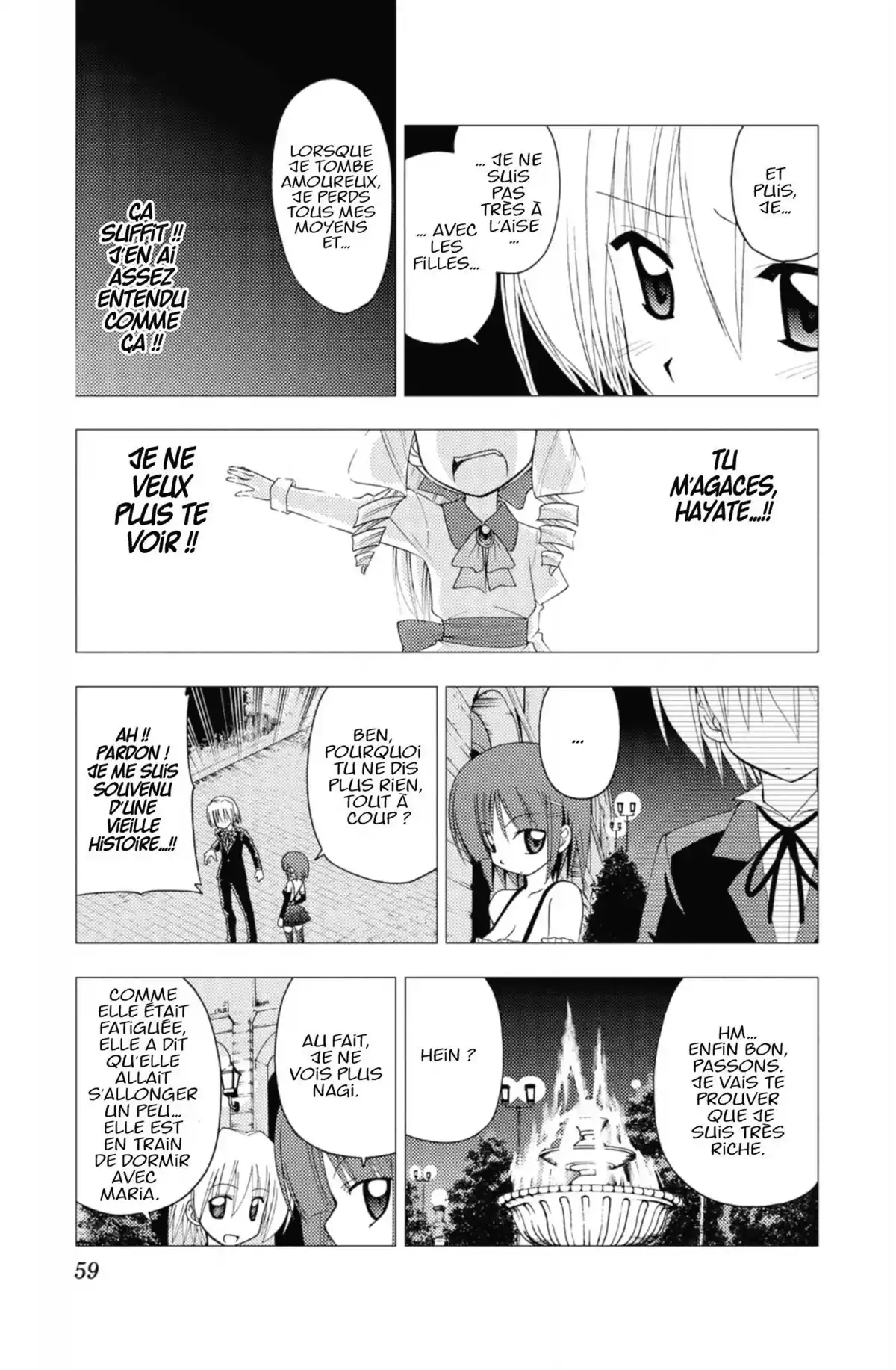 Hayate the Combat Butler Volume 14 page 58