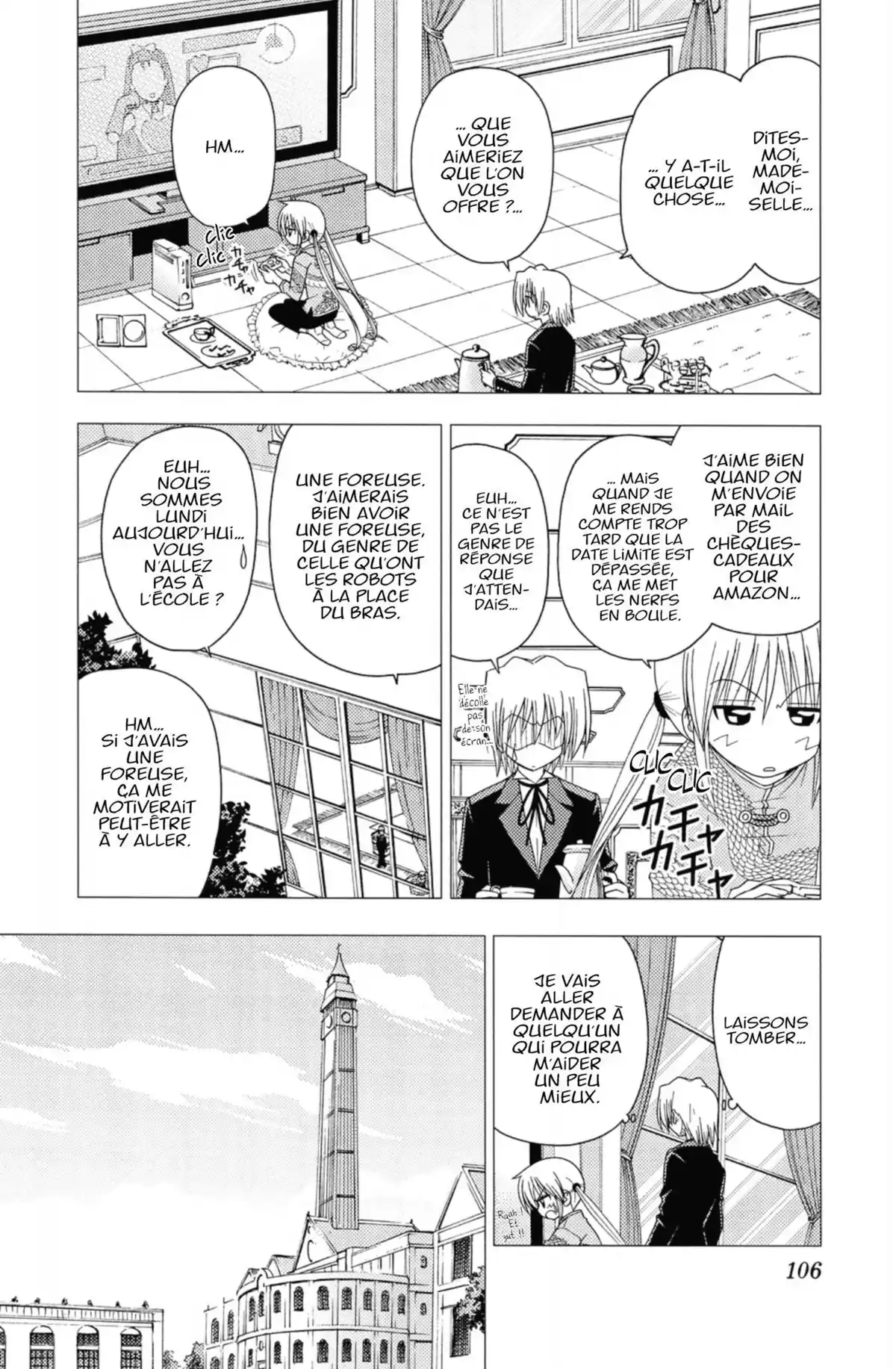 Hayate the Combat Butler Volume 12 page 105