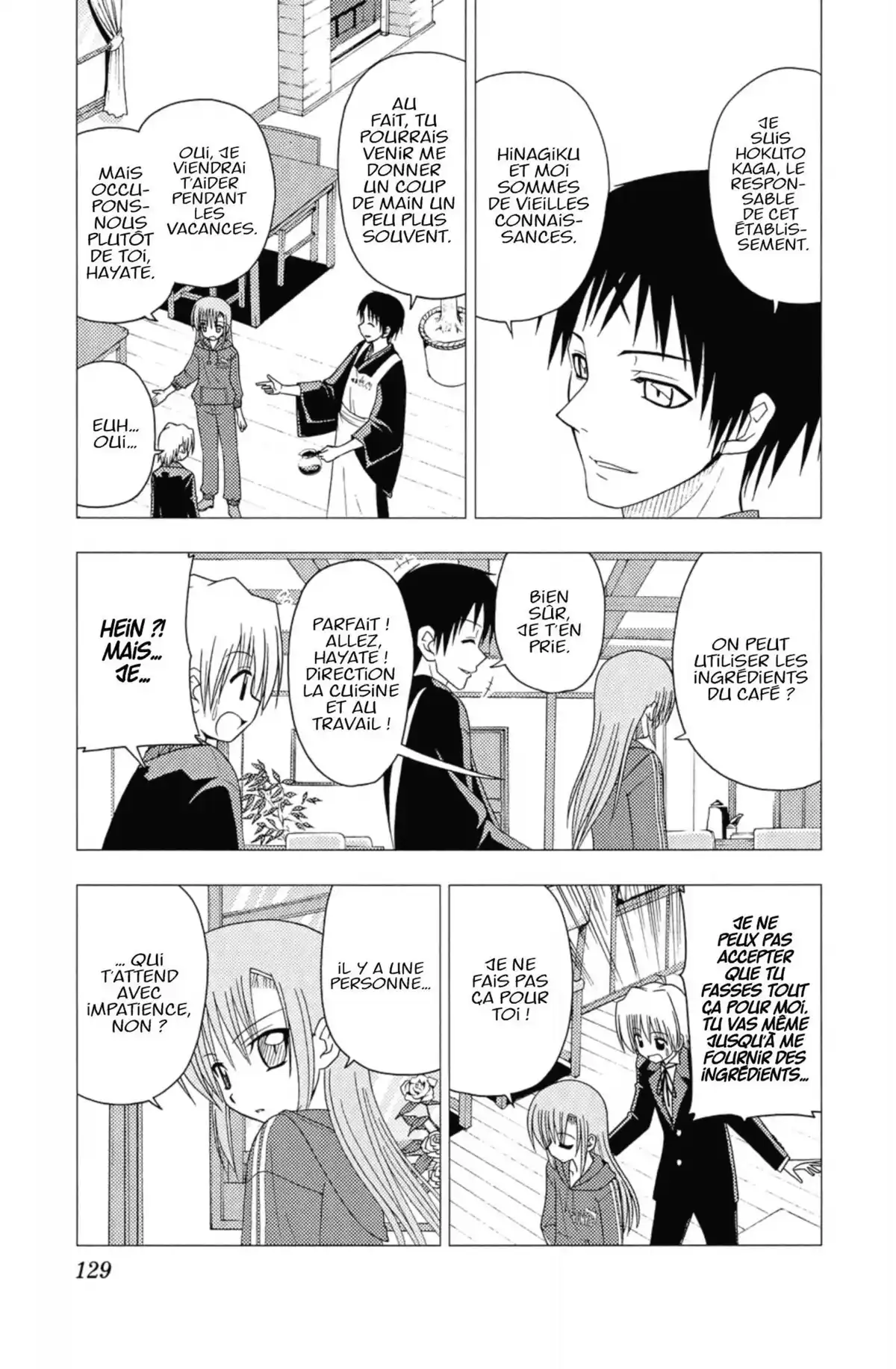Hayate the Combat Butler Volume 12 page 128