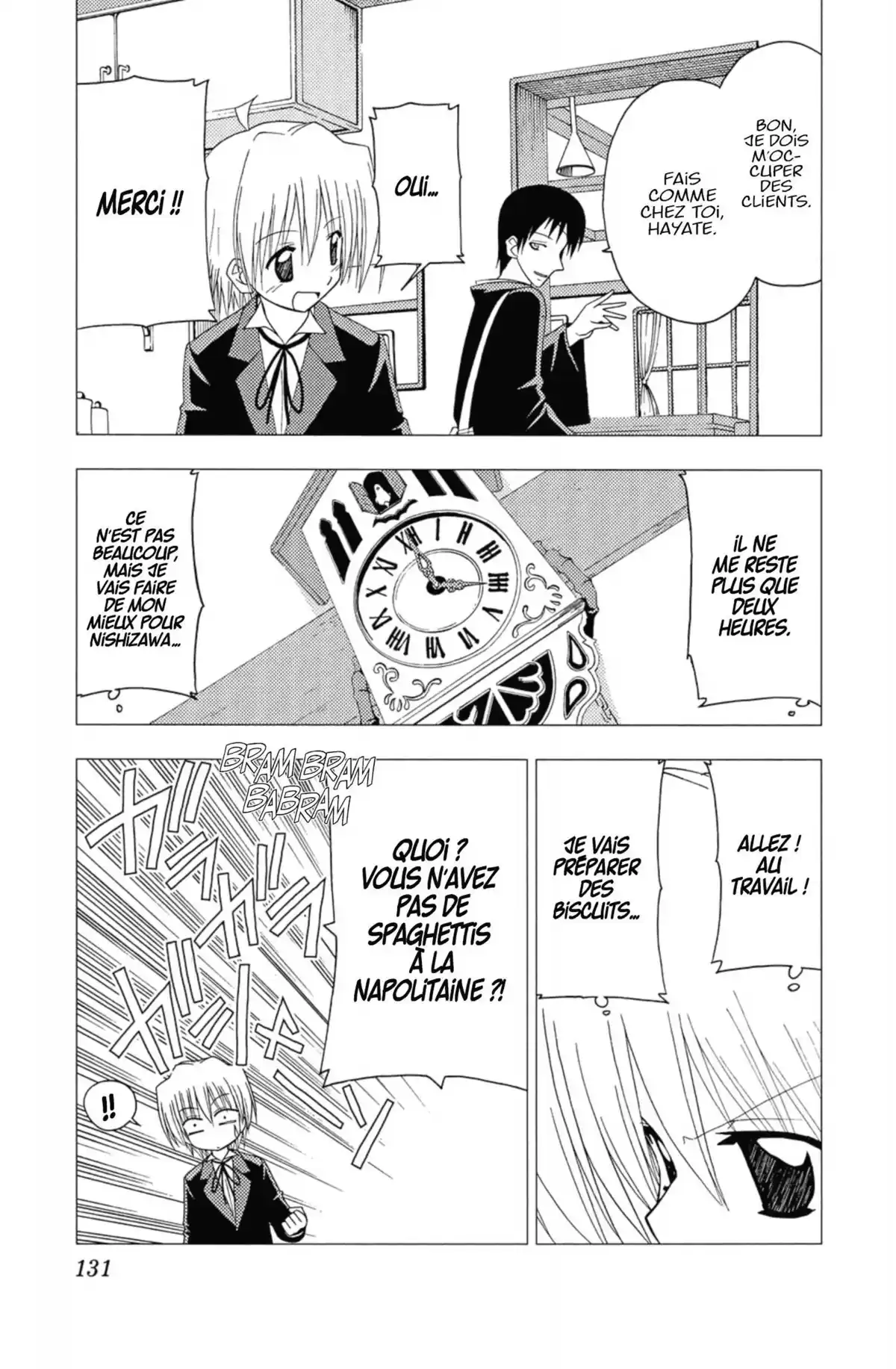 Hayate the Combat Butler Volume 12 page 130