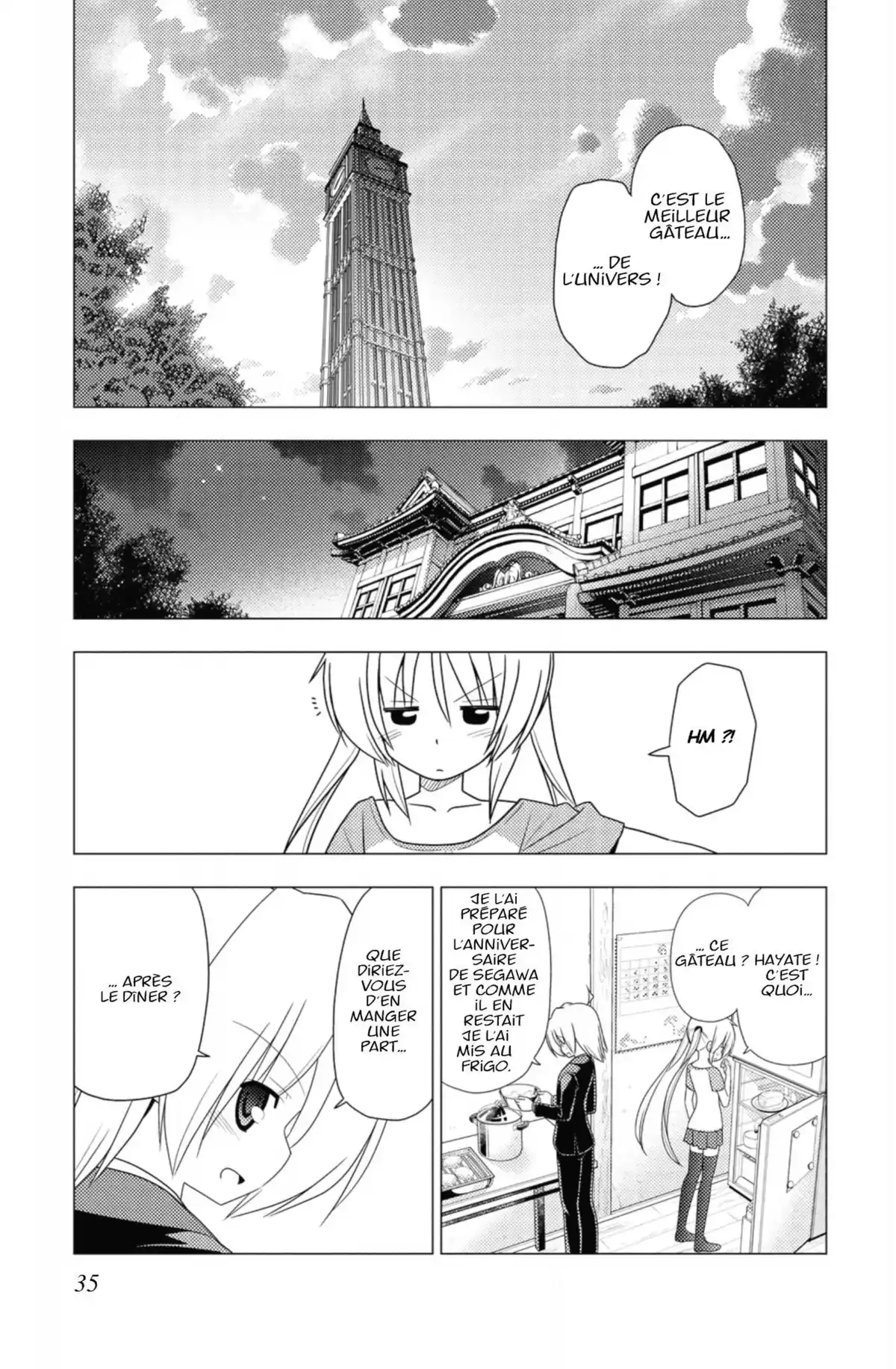 Hayate the Combat Butler Volume 33 page 34