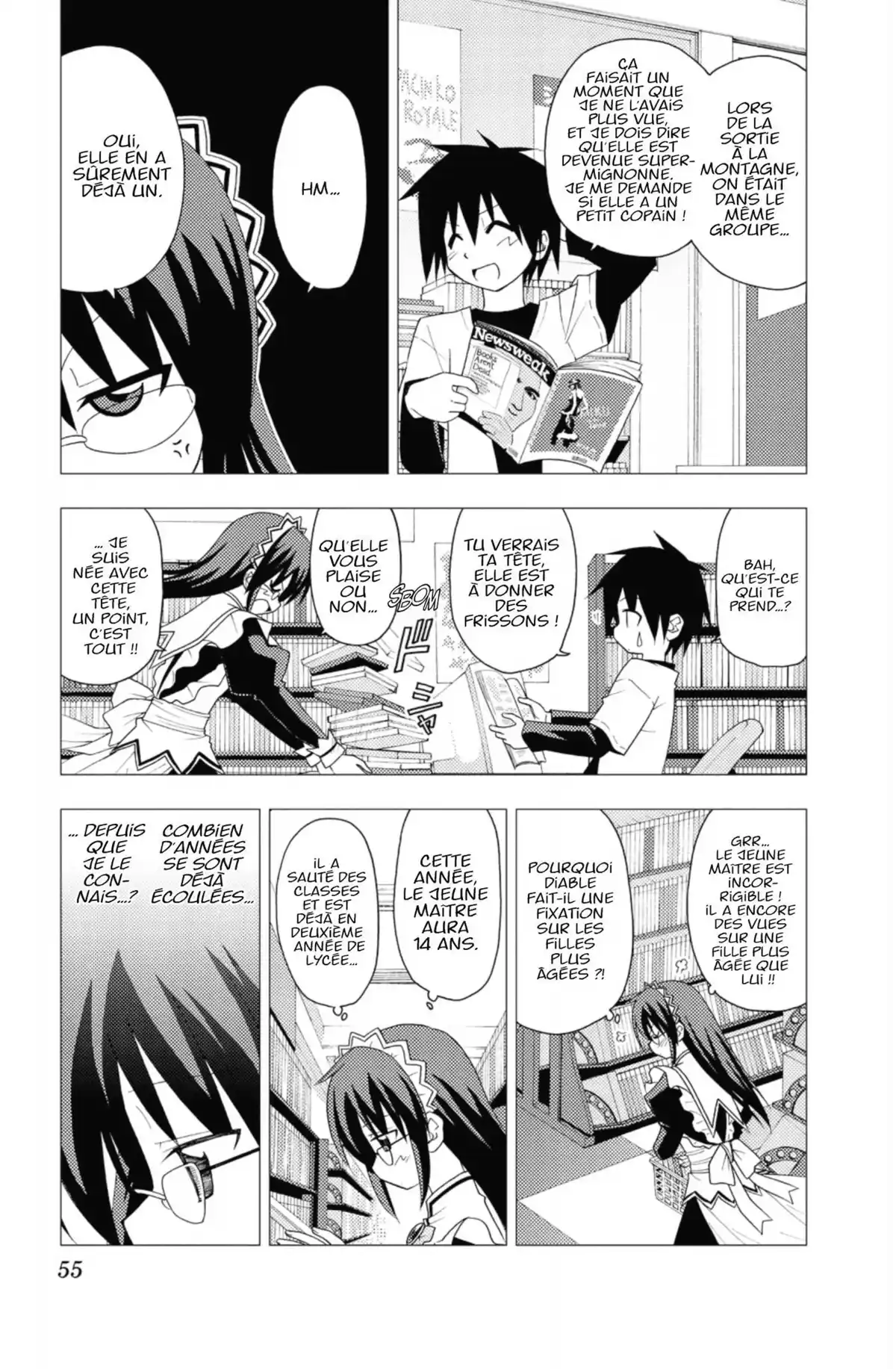 Hayate the Combat Butler Volume 15 page 54