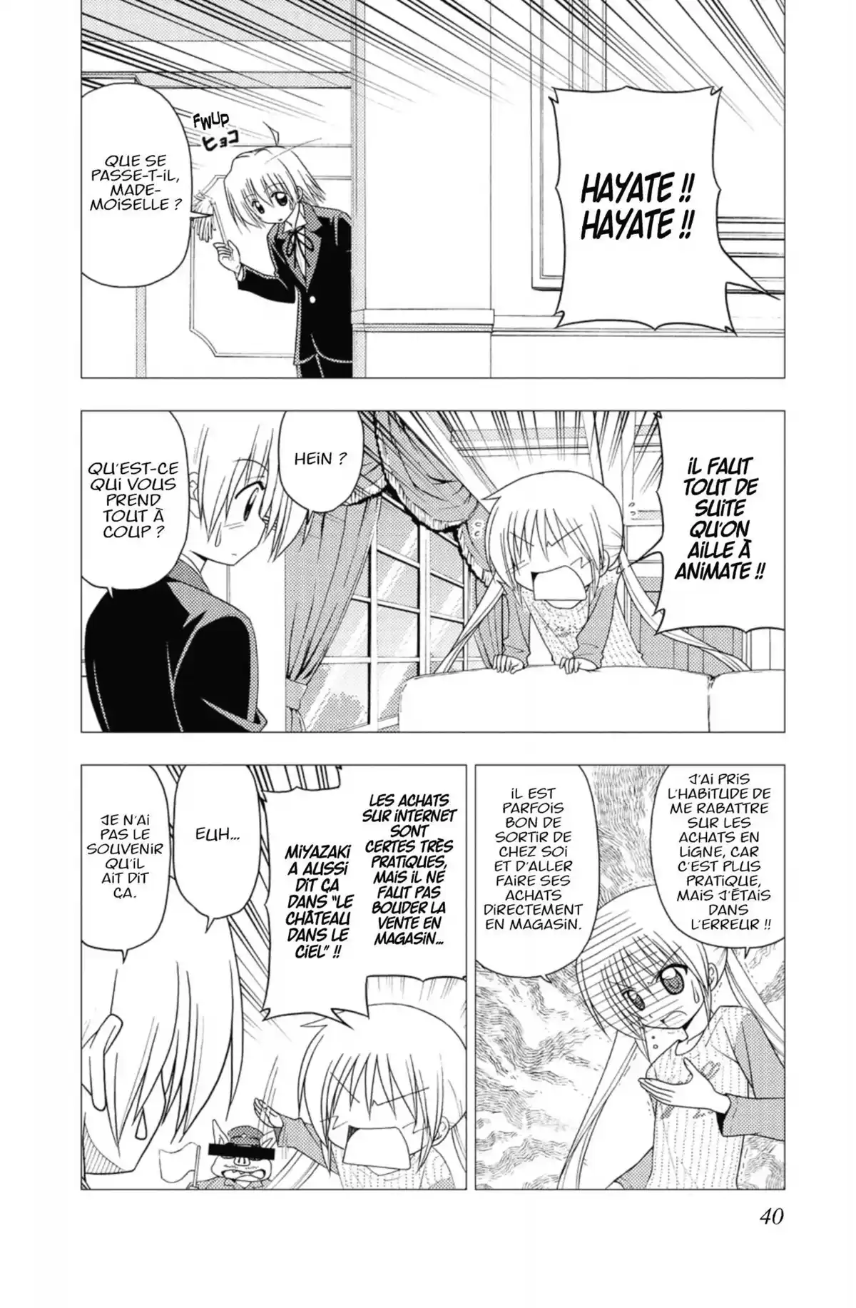 Hayate the Combat Butler Volume 20 page 39