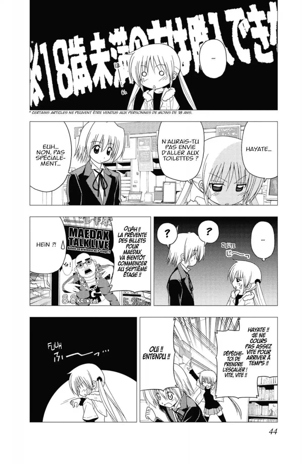 Hayate the Combat Butler Volume 20 page 43